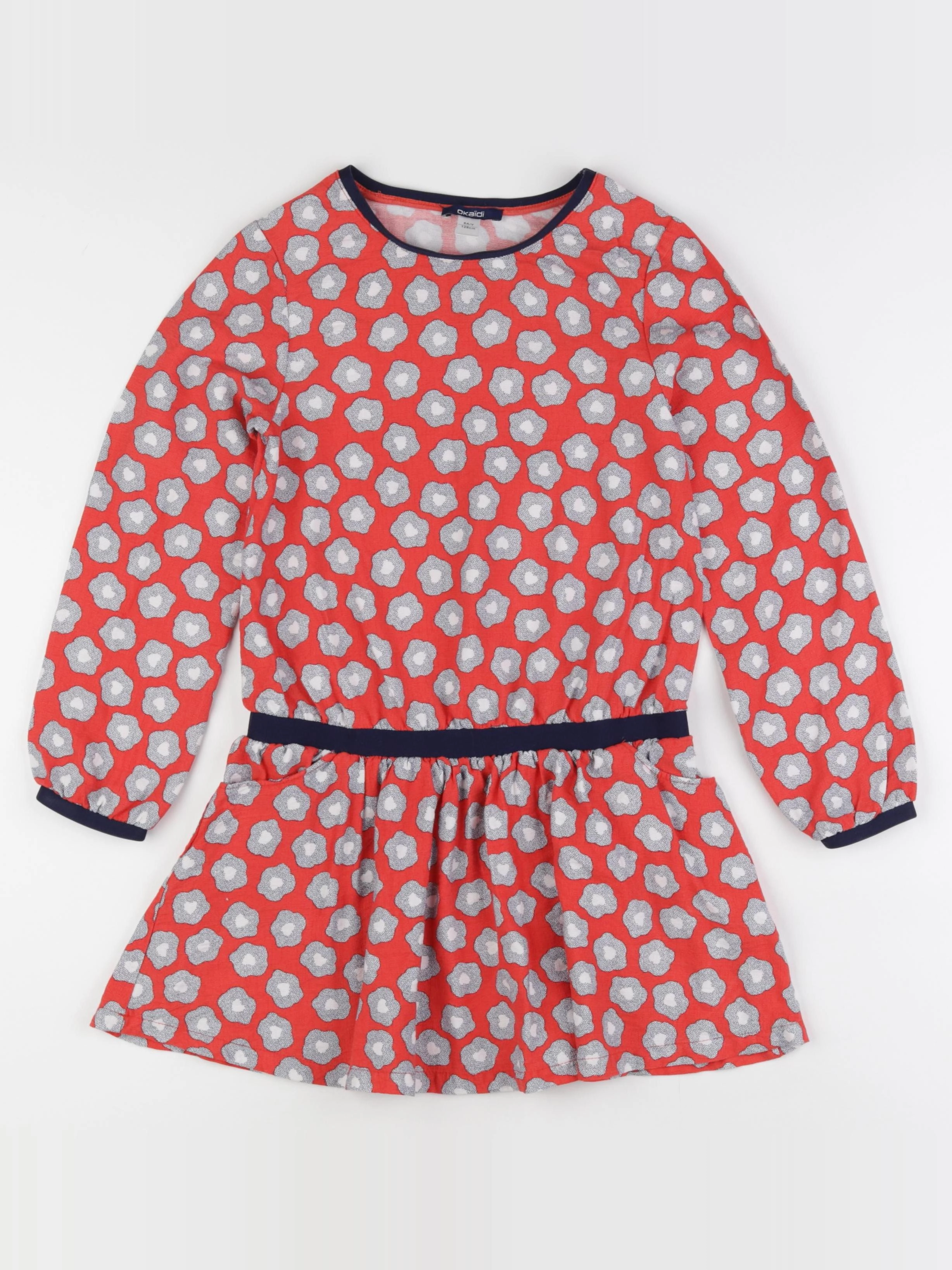Okaidi - robe rouge - 8 ans