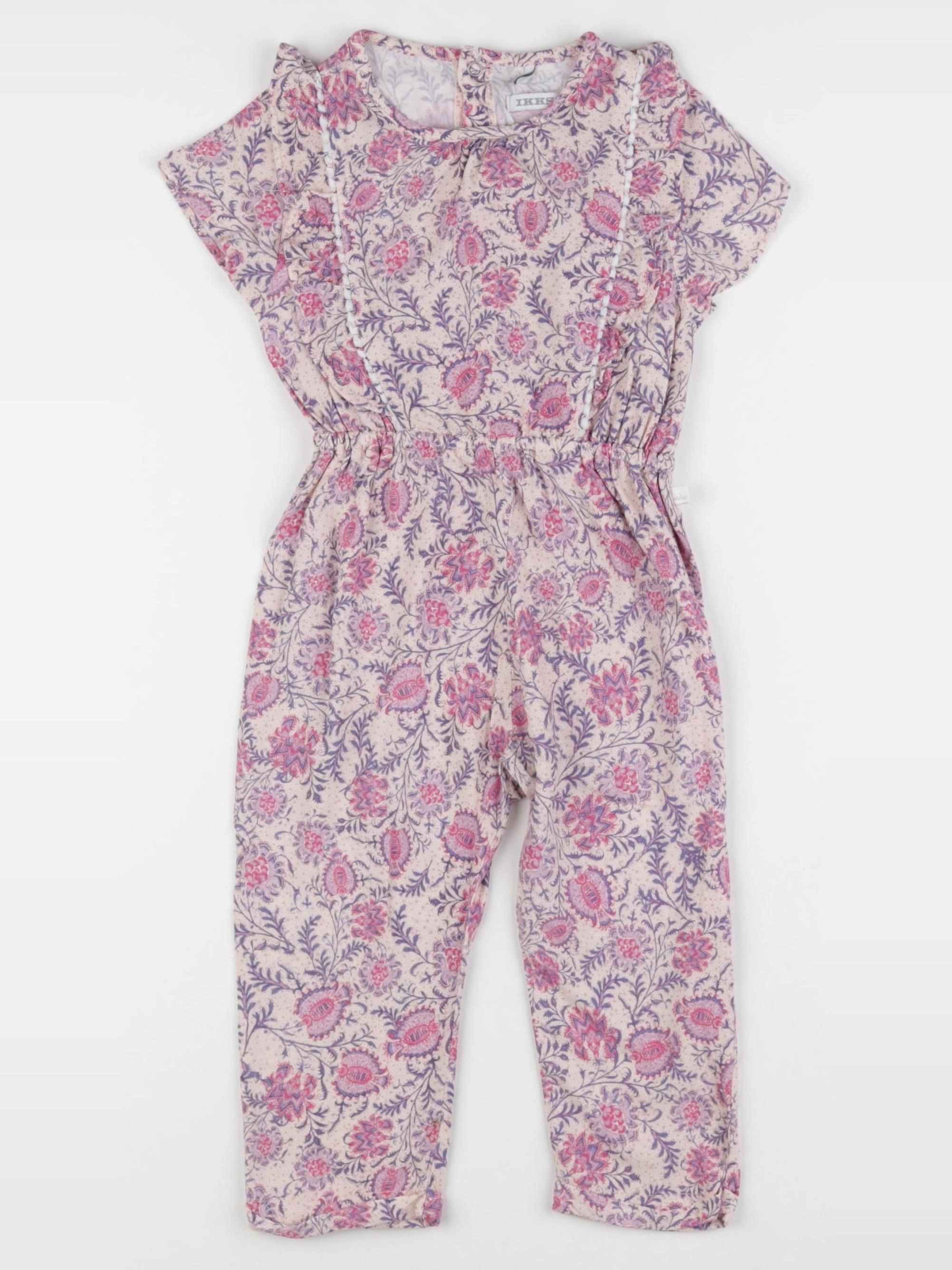 IKKS - combinaison rose - 2 ans