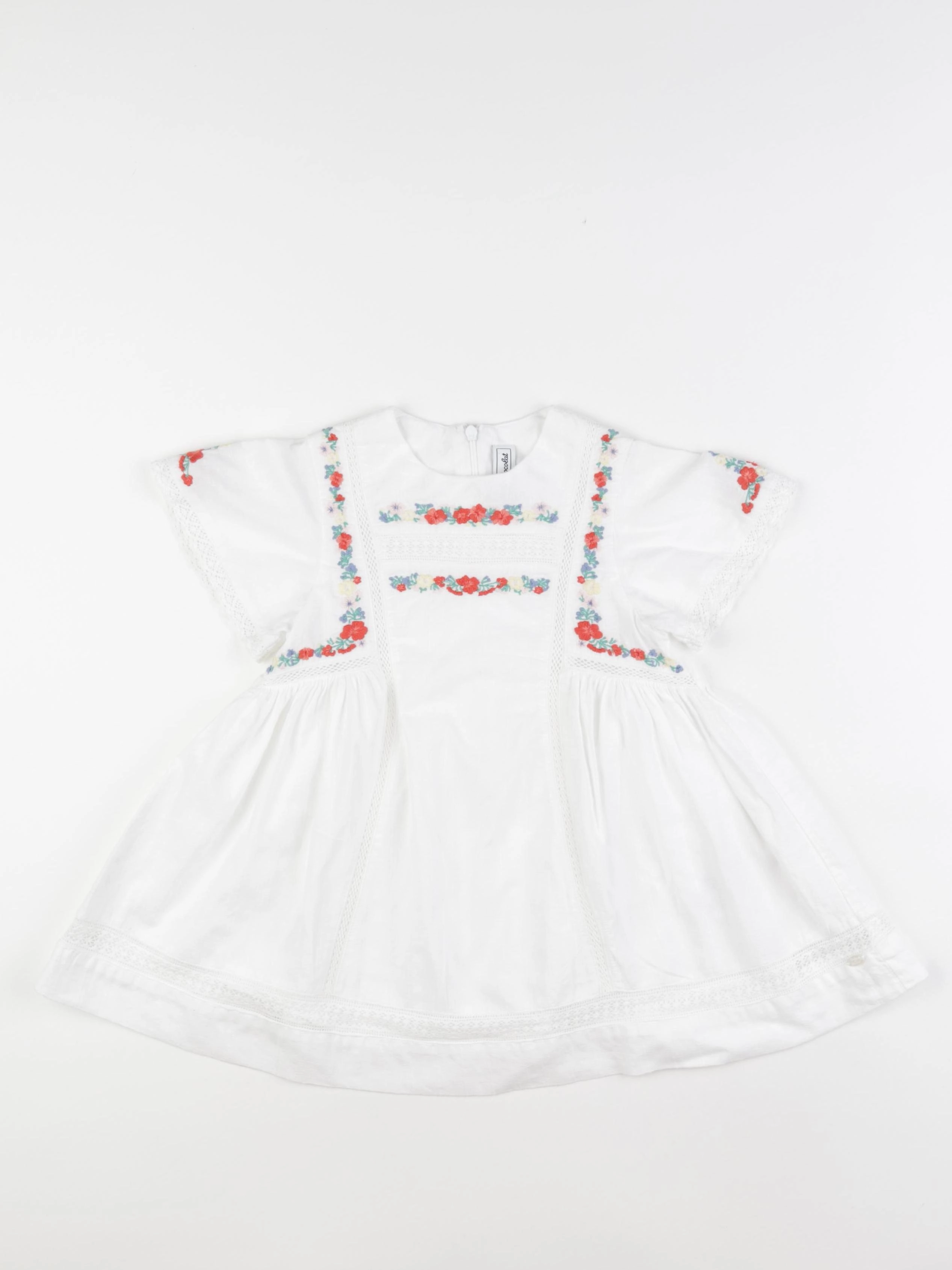 Tartine & Chocolat - robe blanc - 3 ans