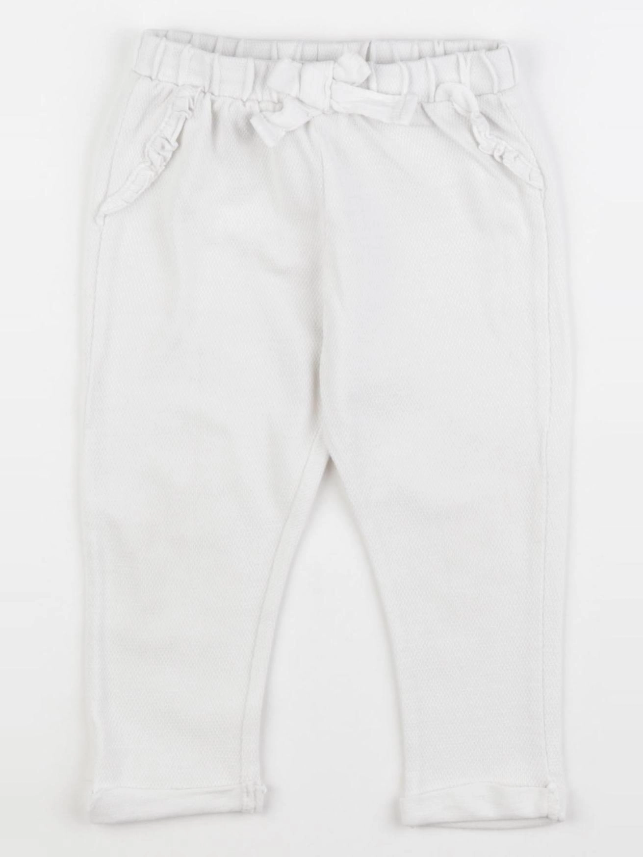 Zara - pantalon blanc - 18/24 mois