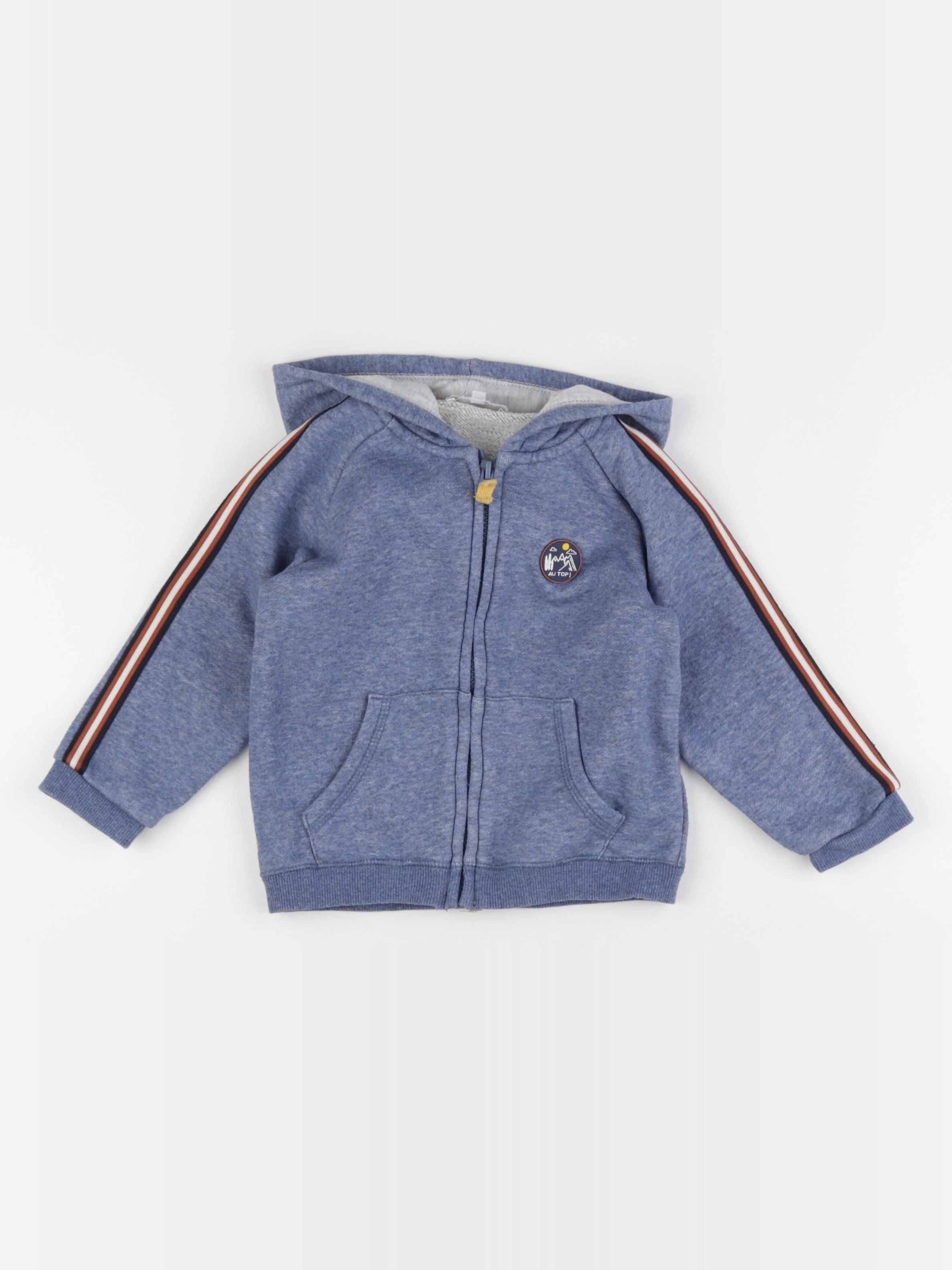 Cadet Rousselle - sweat bleu - 24 mois