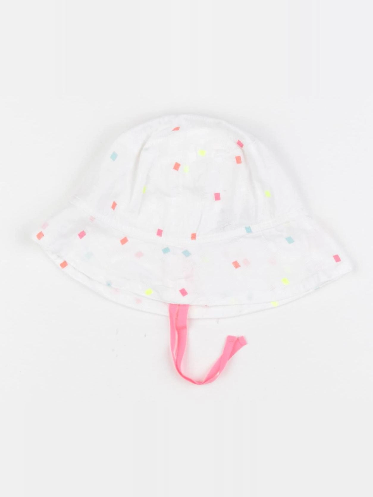 Billie Blush - chapeau blanc, rose - 12/18 mois