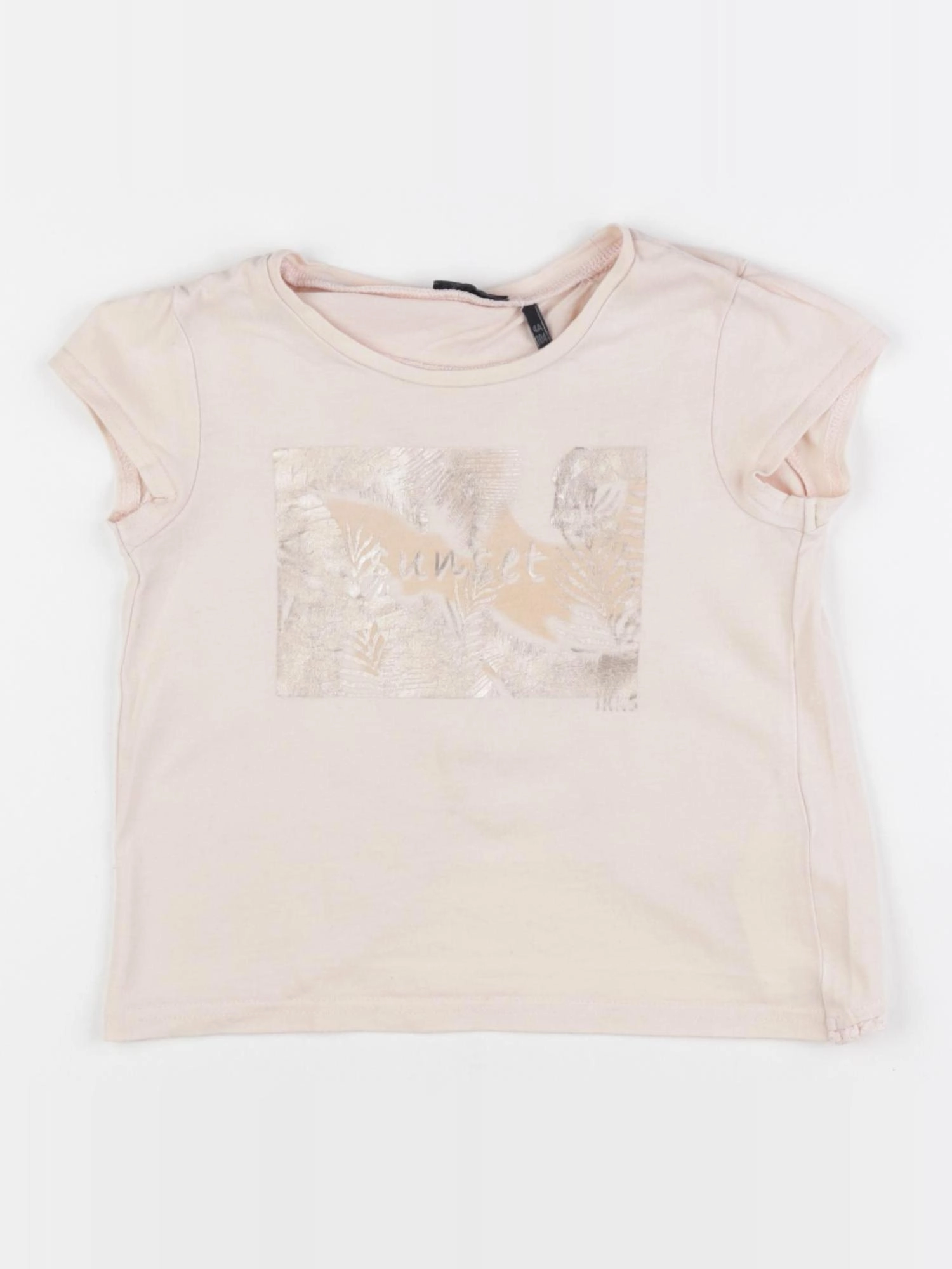 IKKS - tee-shirt rose - 4 ans