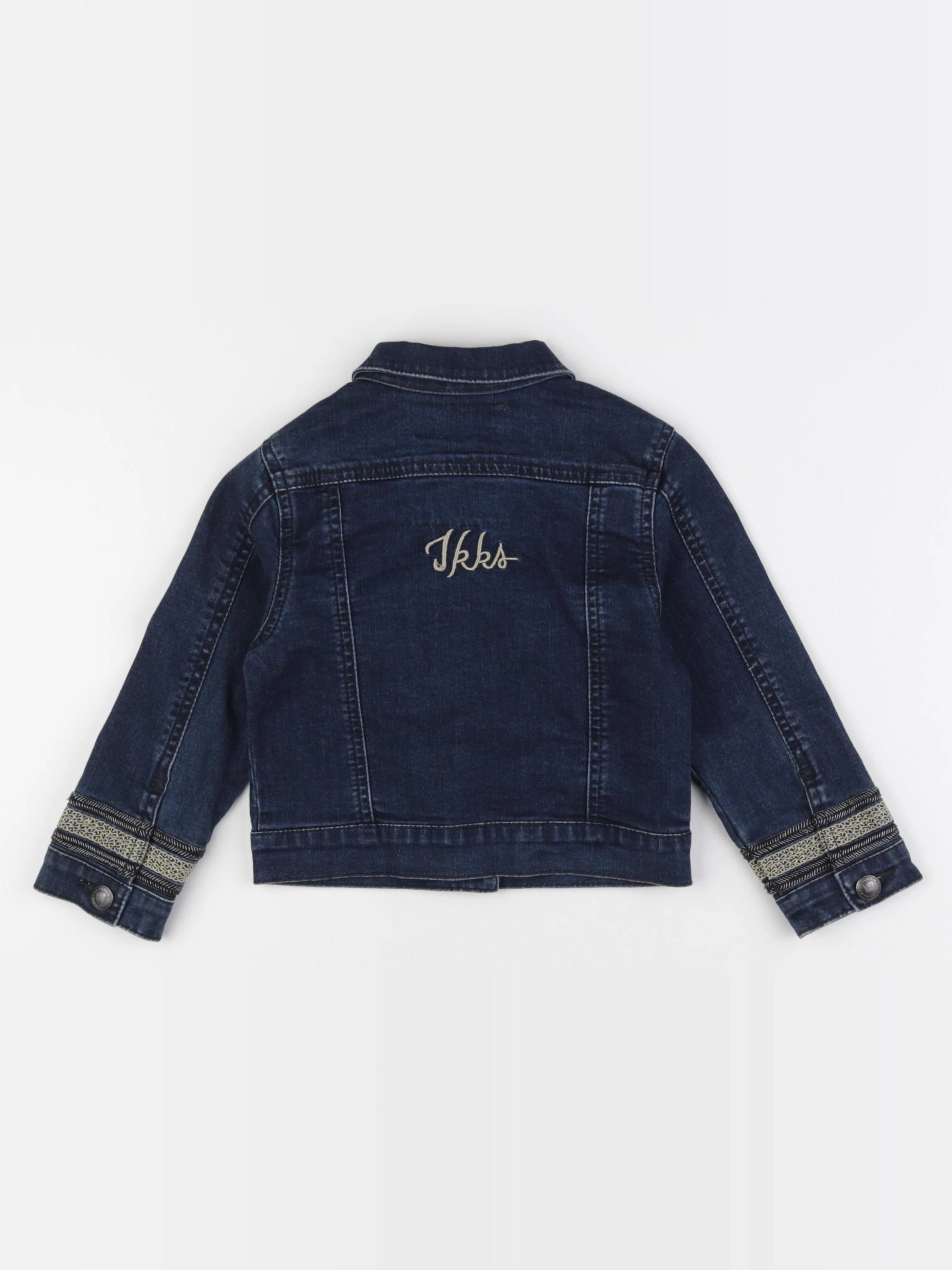 IKKS - veste imprimé au dos bleu - 3 ans