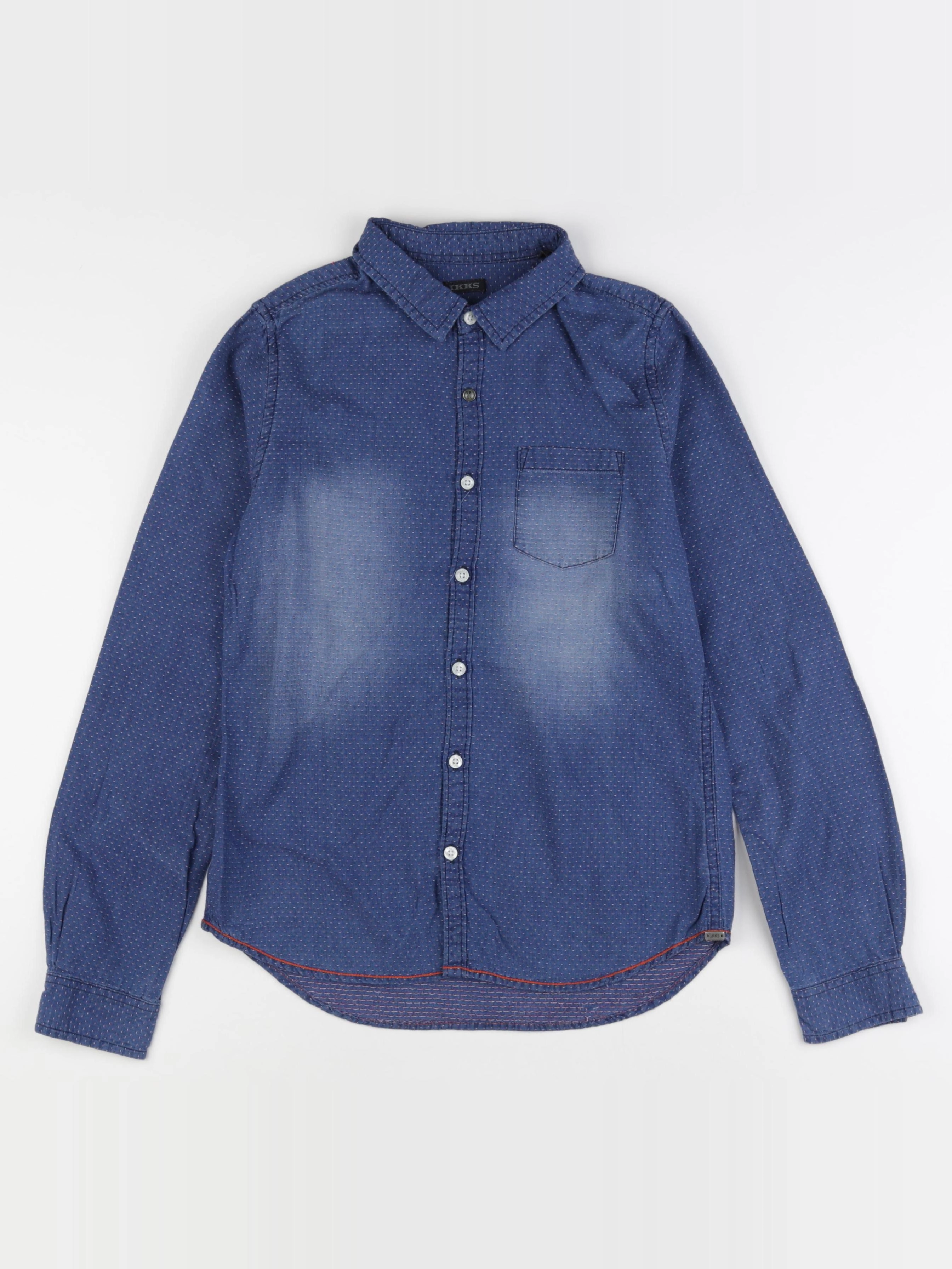 IKKS - chemise bleu - 12 ans