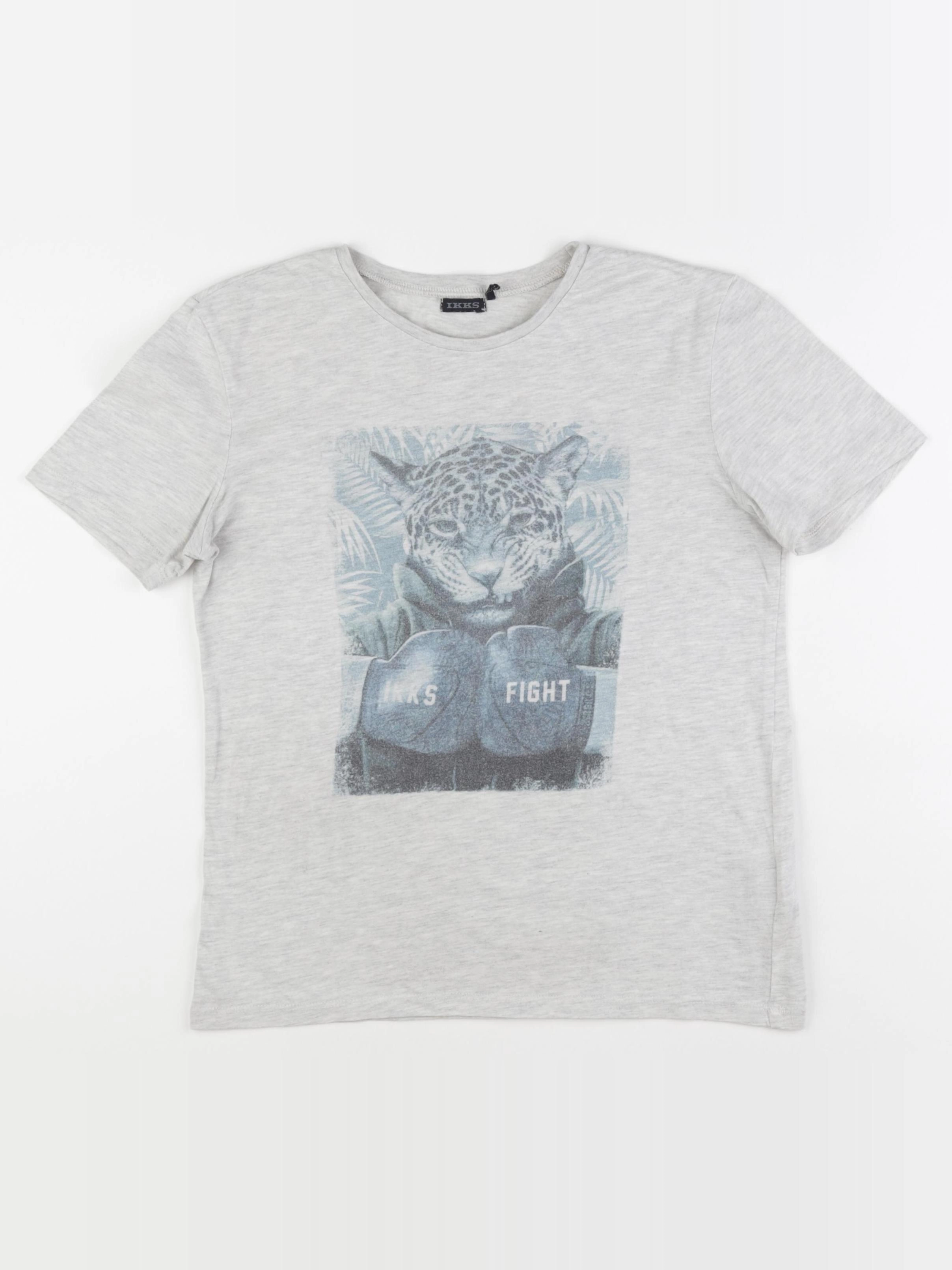IKKS - tee-shirt gris - 12 ans