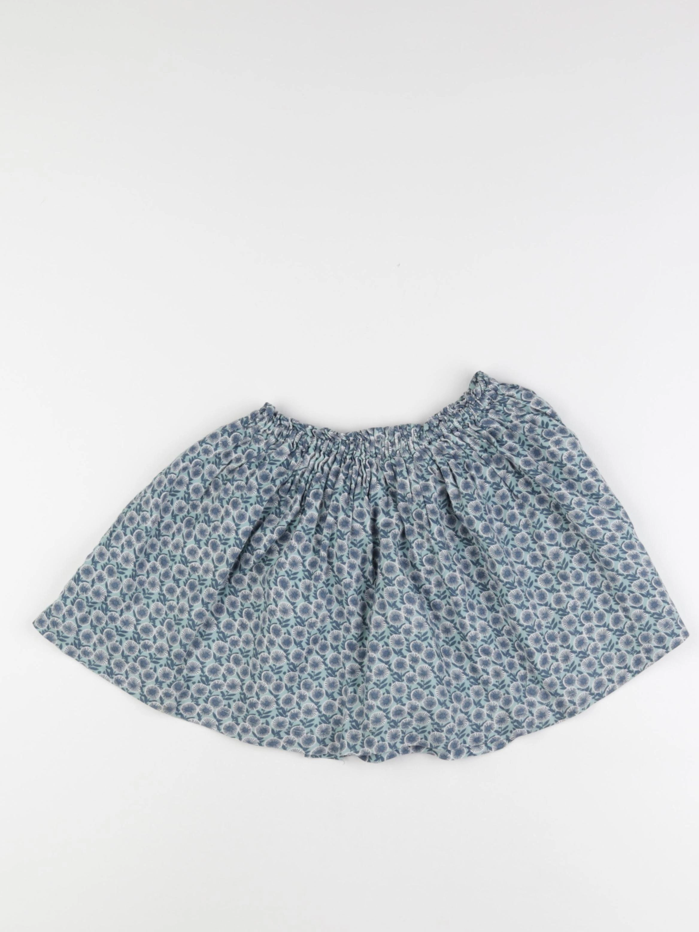 Monoprix - jupe bleu - 5 ans