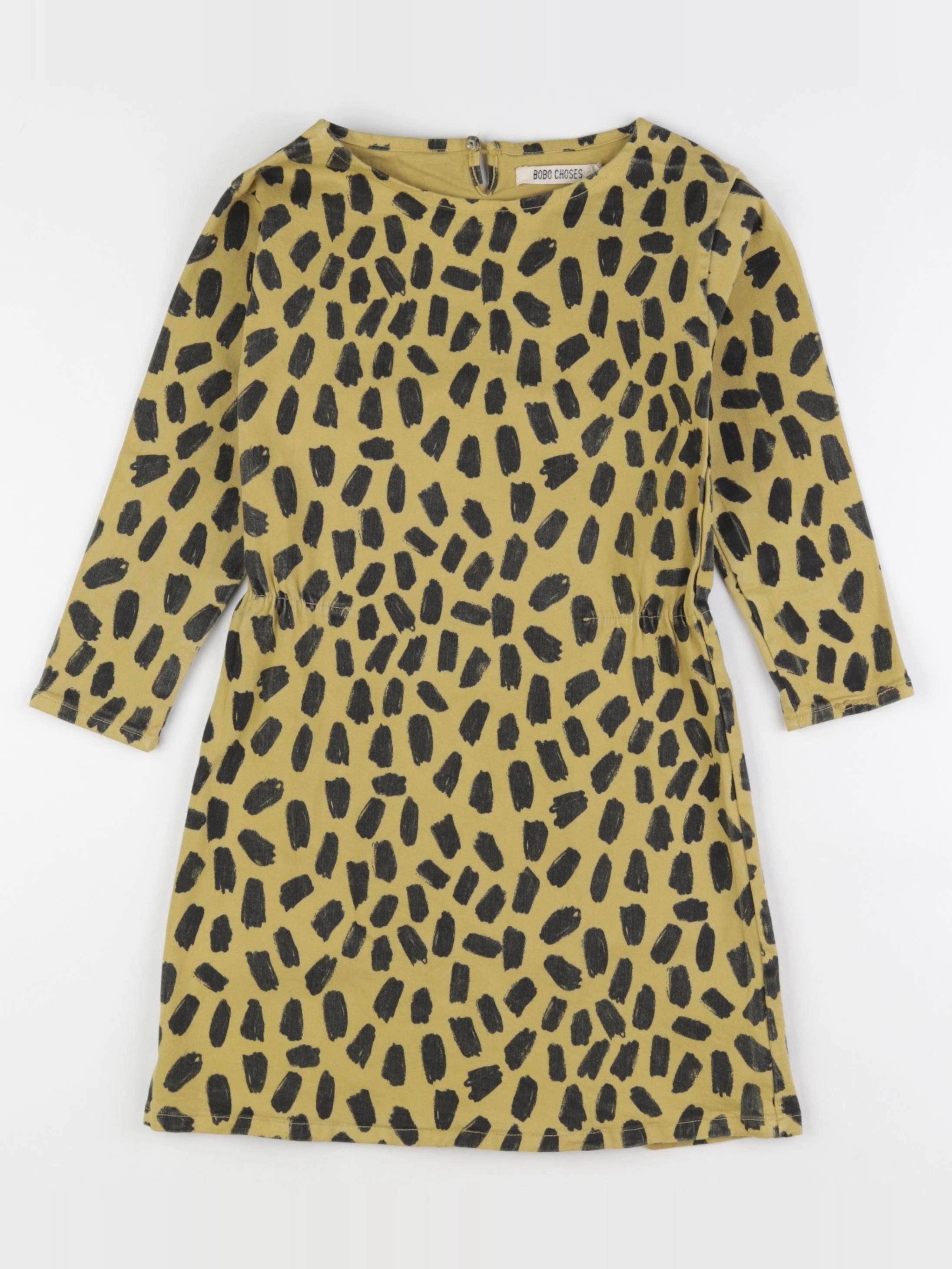 Bobo Choses - robe jaune, noir - 6/7 ans