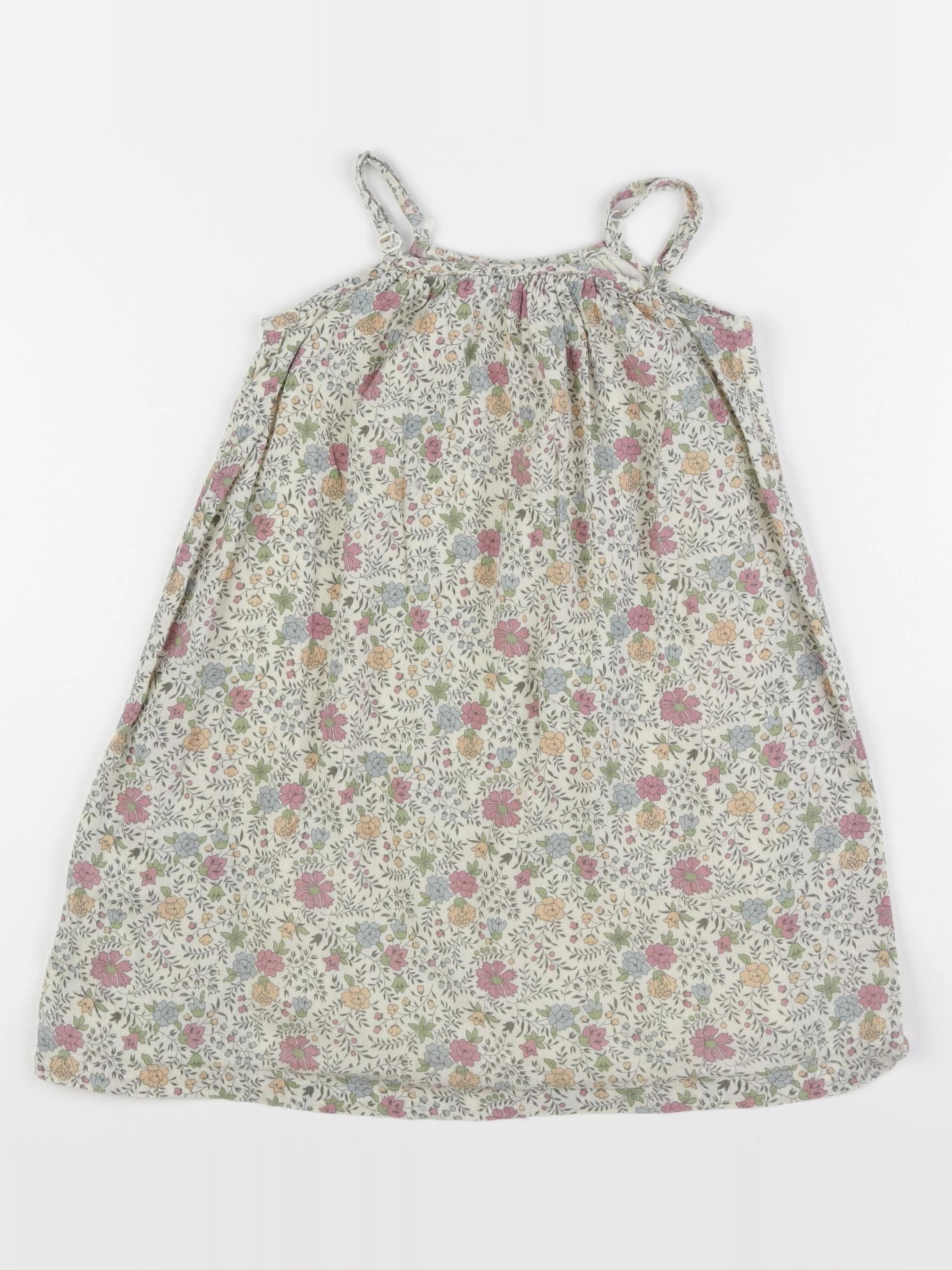 Monoprix - robe multicolore - 5/6 ans