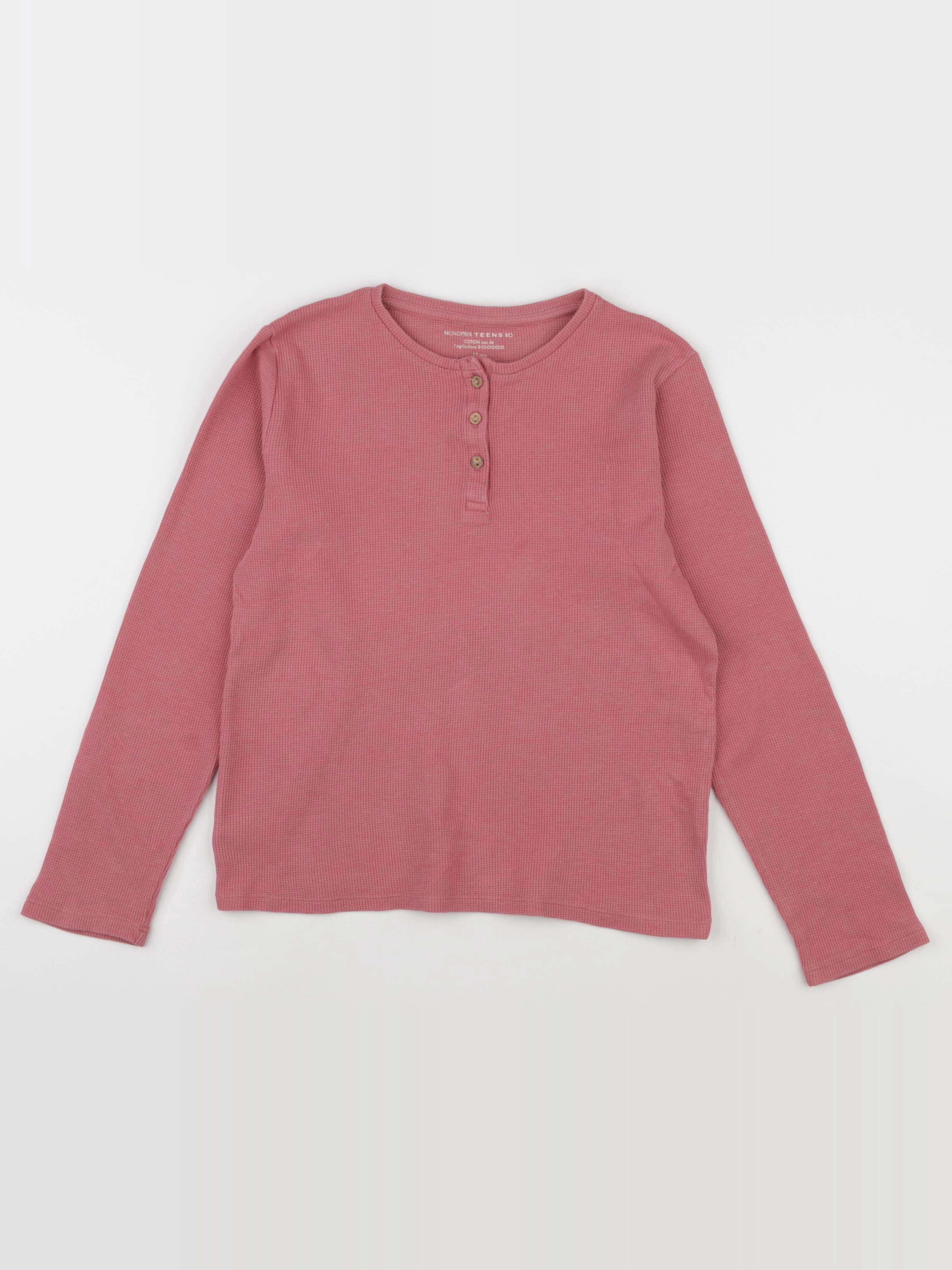 Monoprix - tee-shirt rose - 12 ans