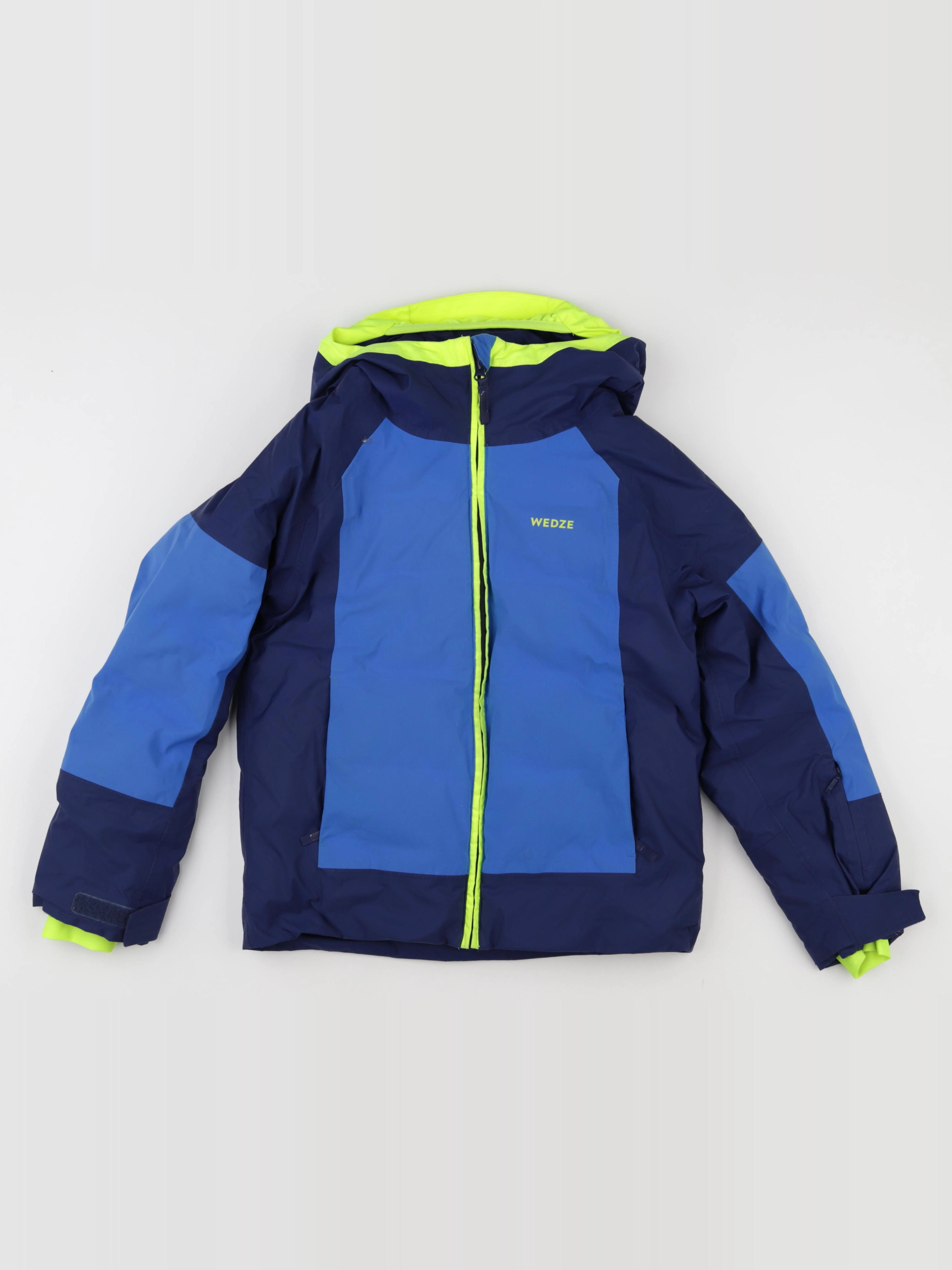 Decathlon ski - manteau de ski bleu - 10 ans