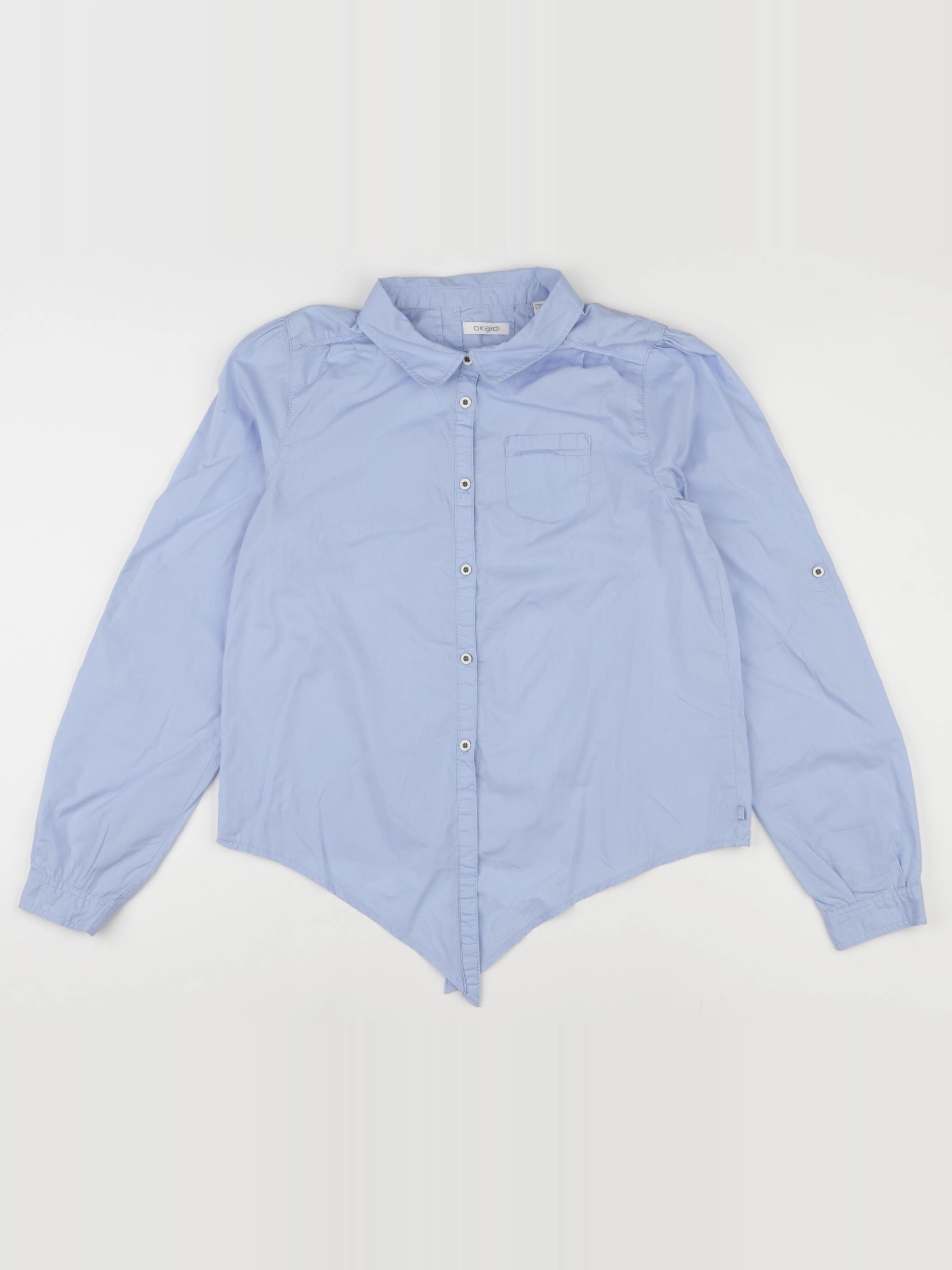Okaidi - chemise bleu - 14 ans
