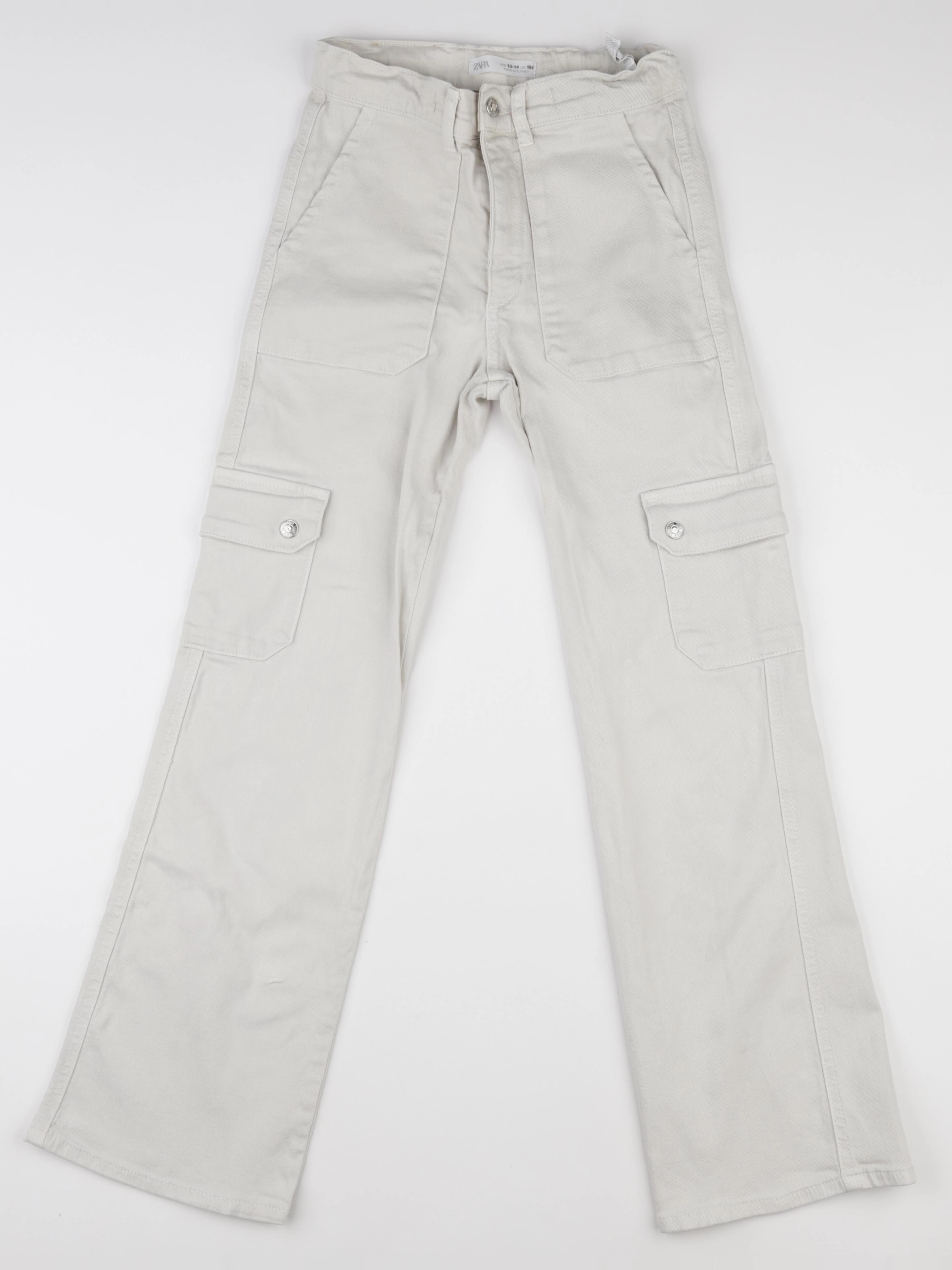 Zara - jean beige - 13/14 ans