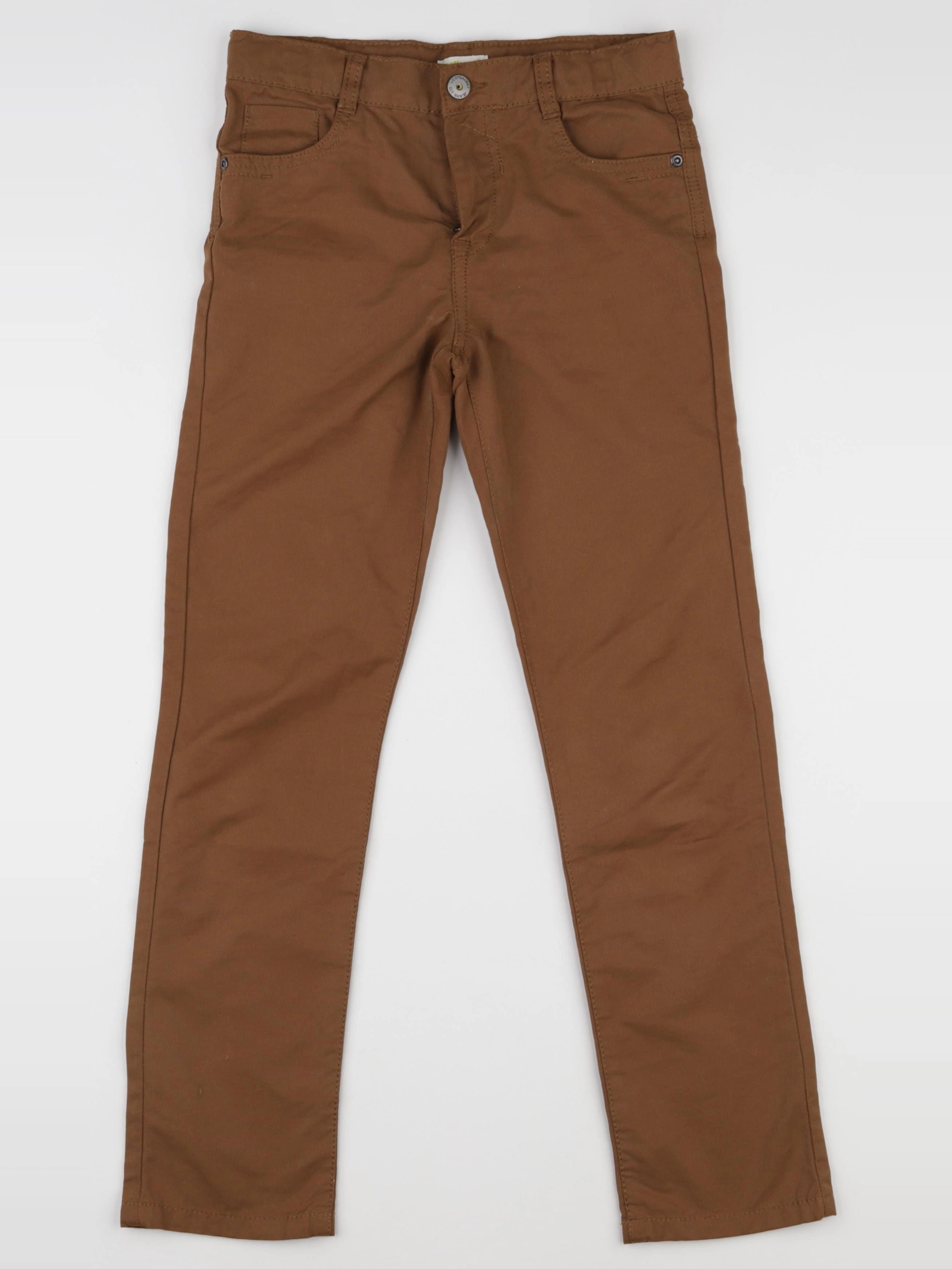 Vertbaudet - pantalon marron - 10 ans