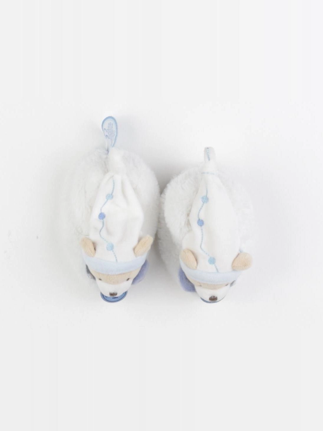 Doudou et compagnie - chaussons blanc - pointure 19