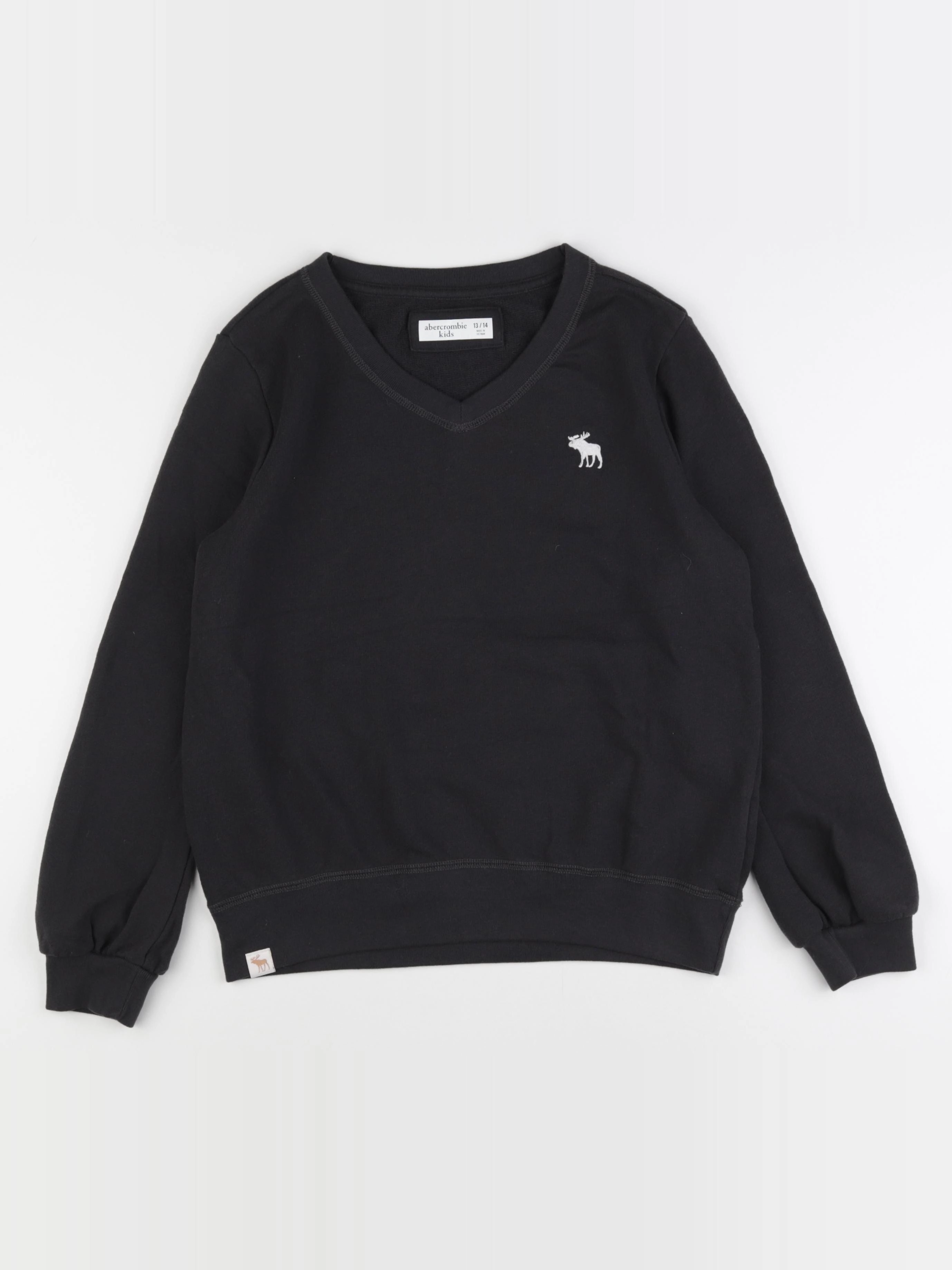Abercrombie - sweat gris - 13/14 ans