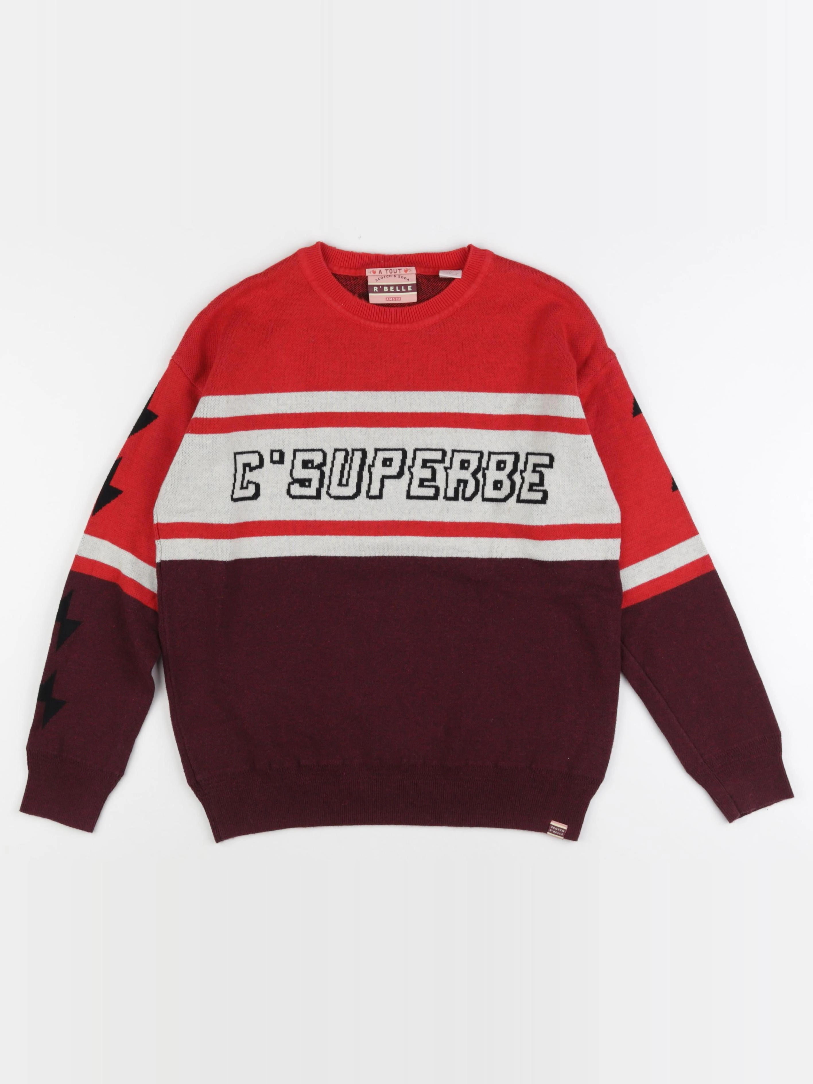 Scotch & Soda - pull rouge - 12 ans
