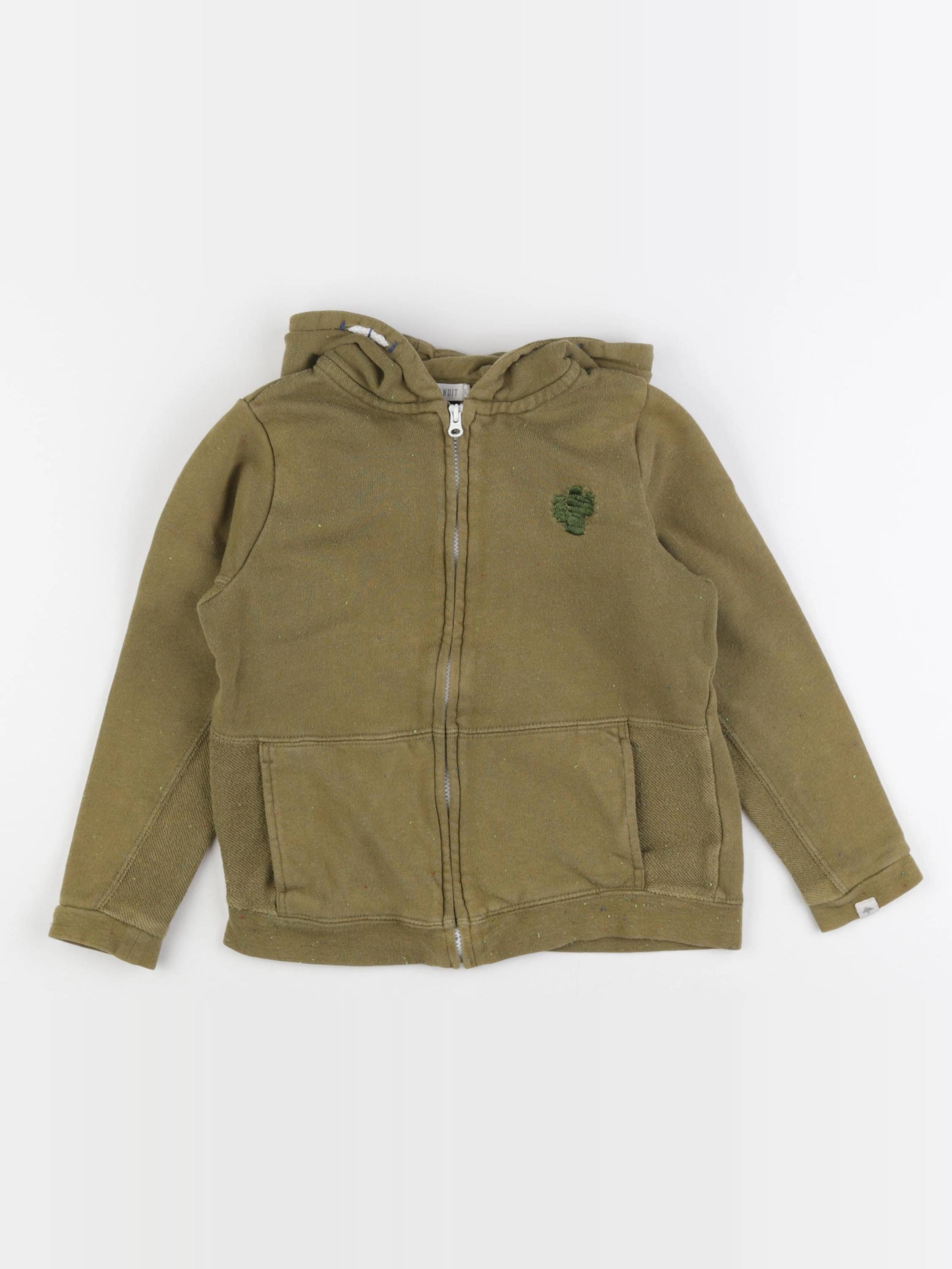 Billy Bandit - sweat vert - 6 ans