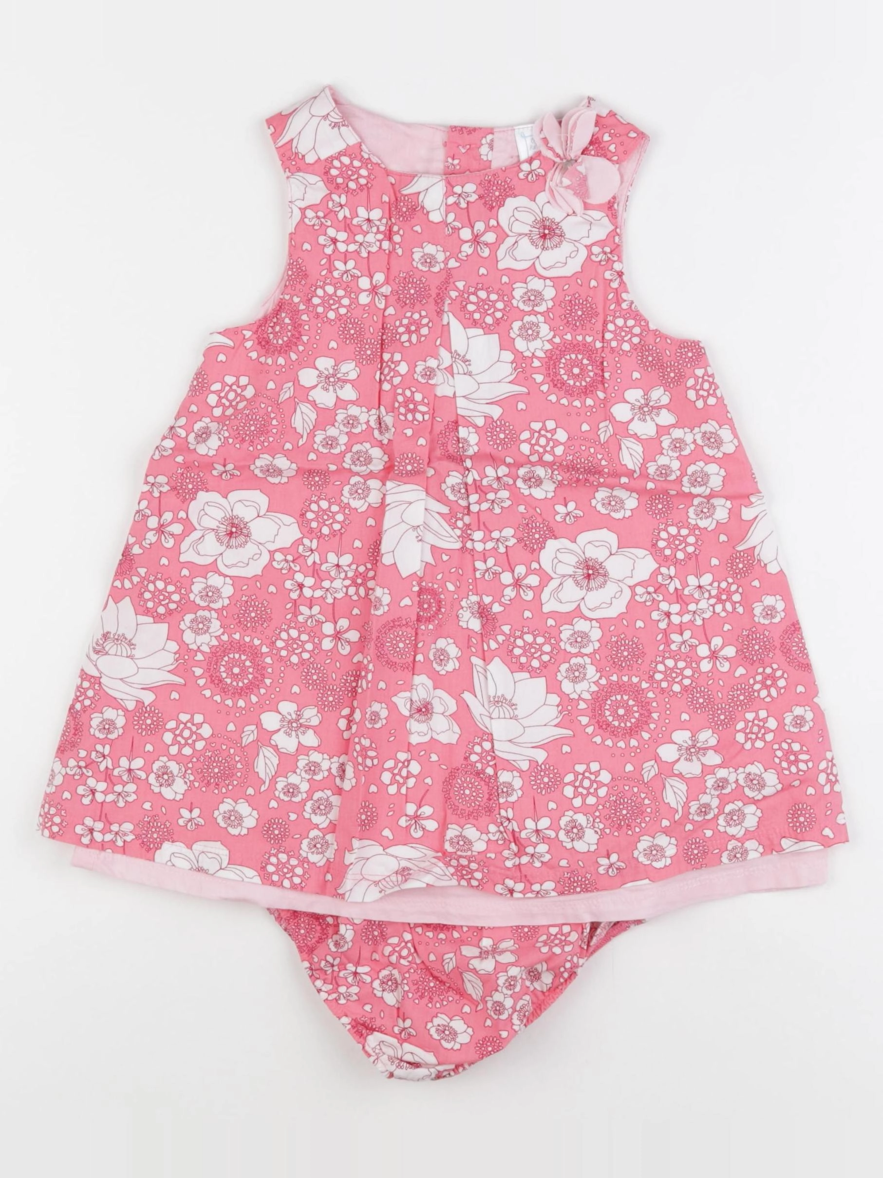 Cadet Rousselle - robe rose - 24 mois
