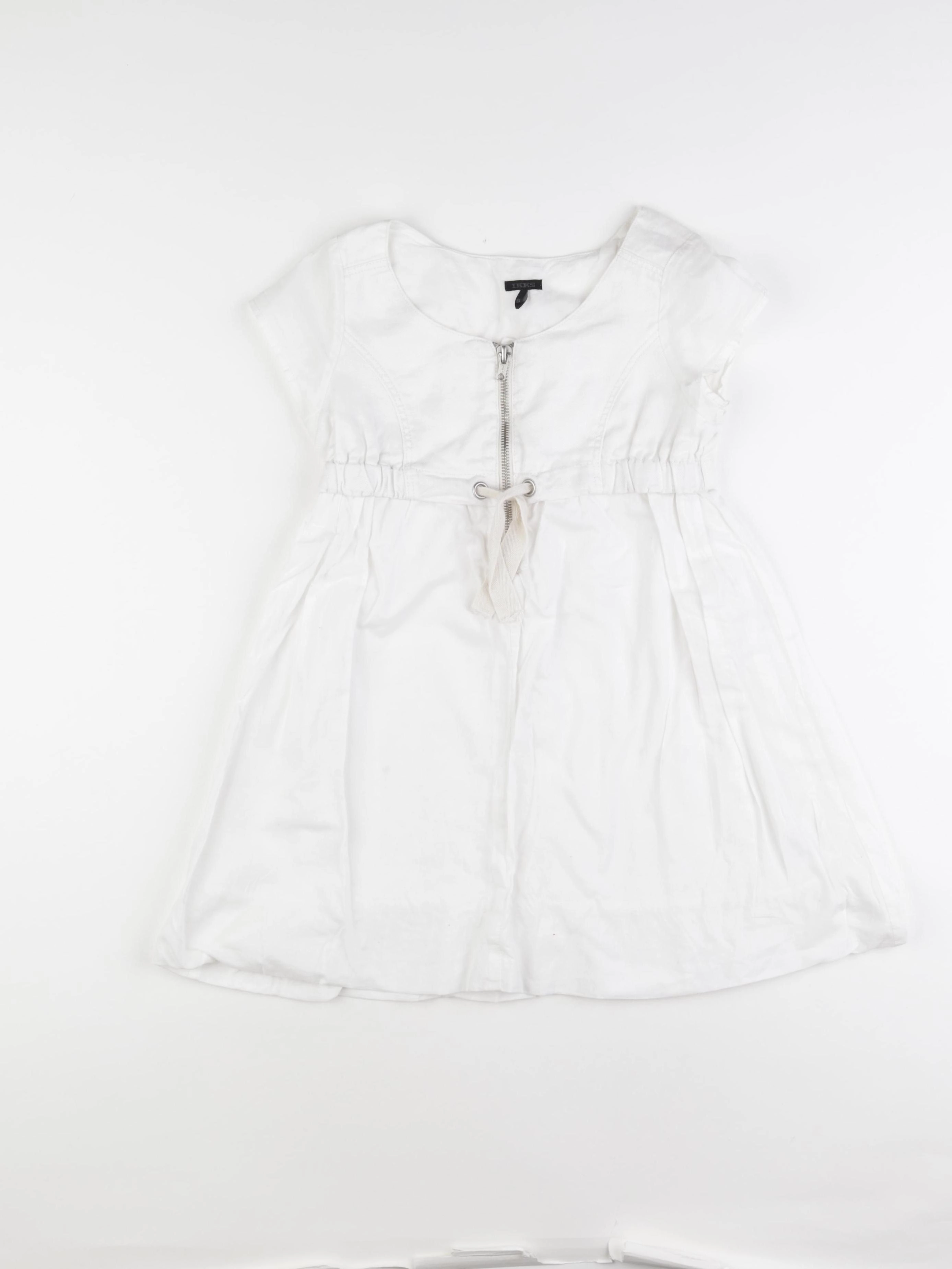 IKKS - robe blanc - 8 ans