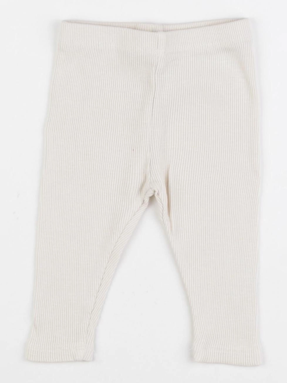 Vertbaudet - legging beige - 6 mois