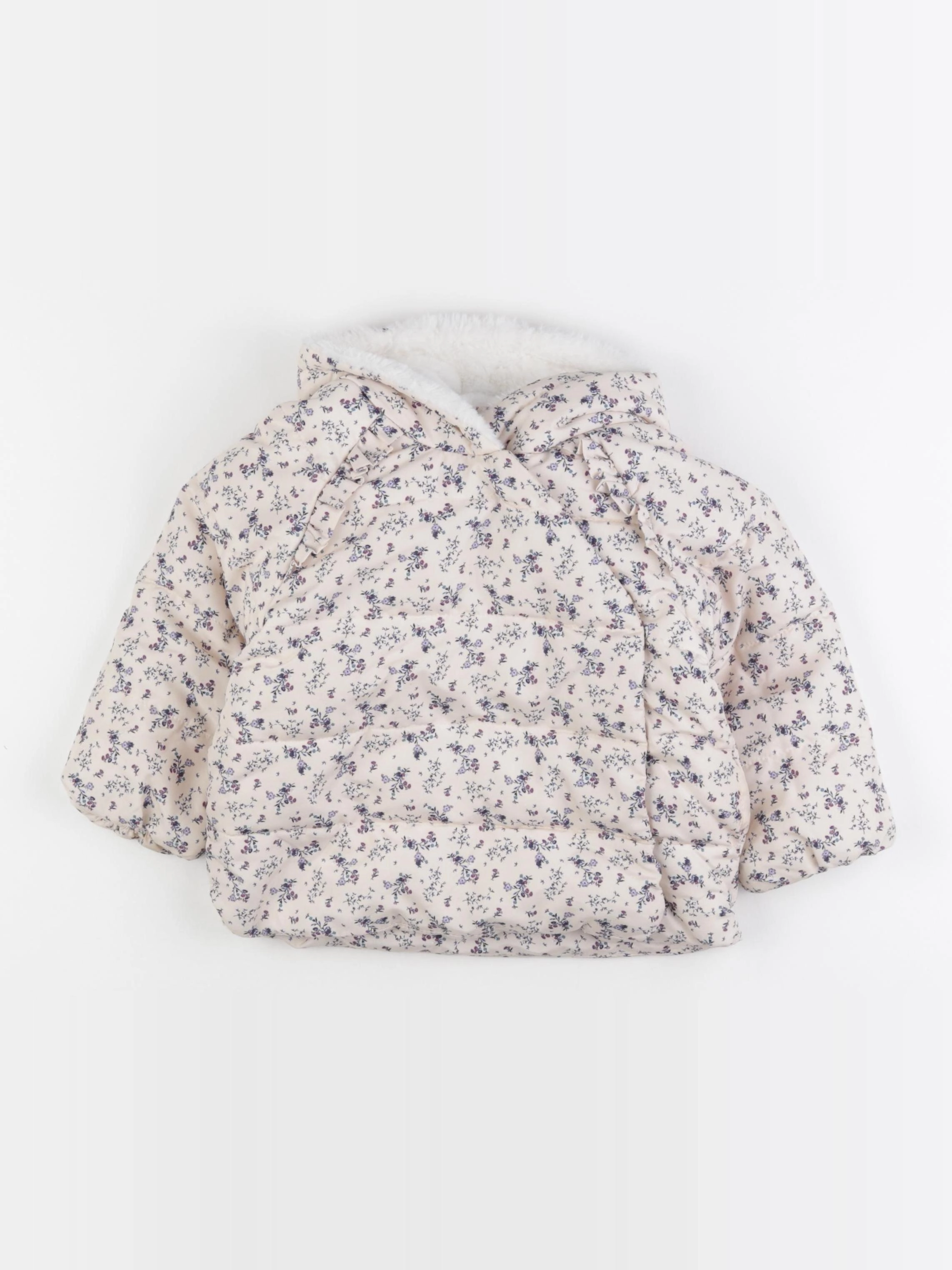 Vertbaudet - doudoune beige - 2 ans
