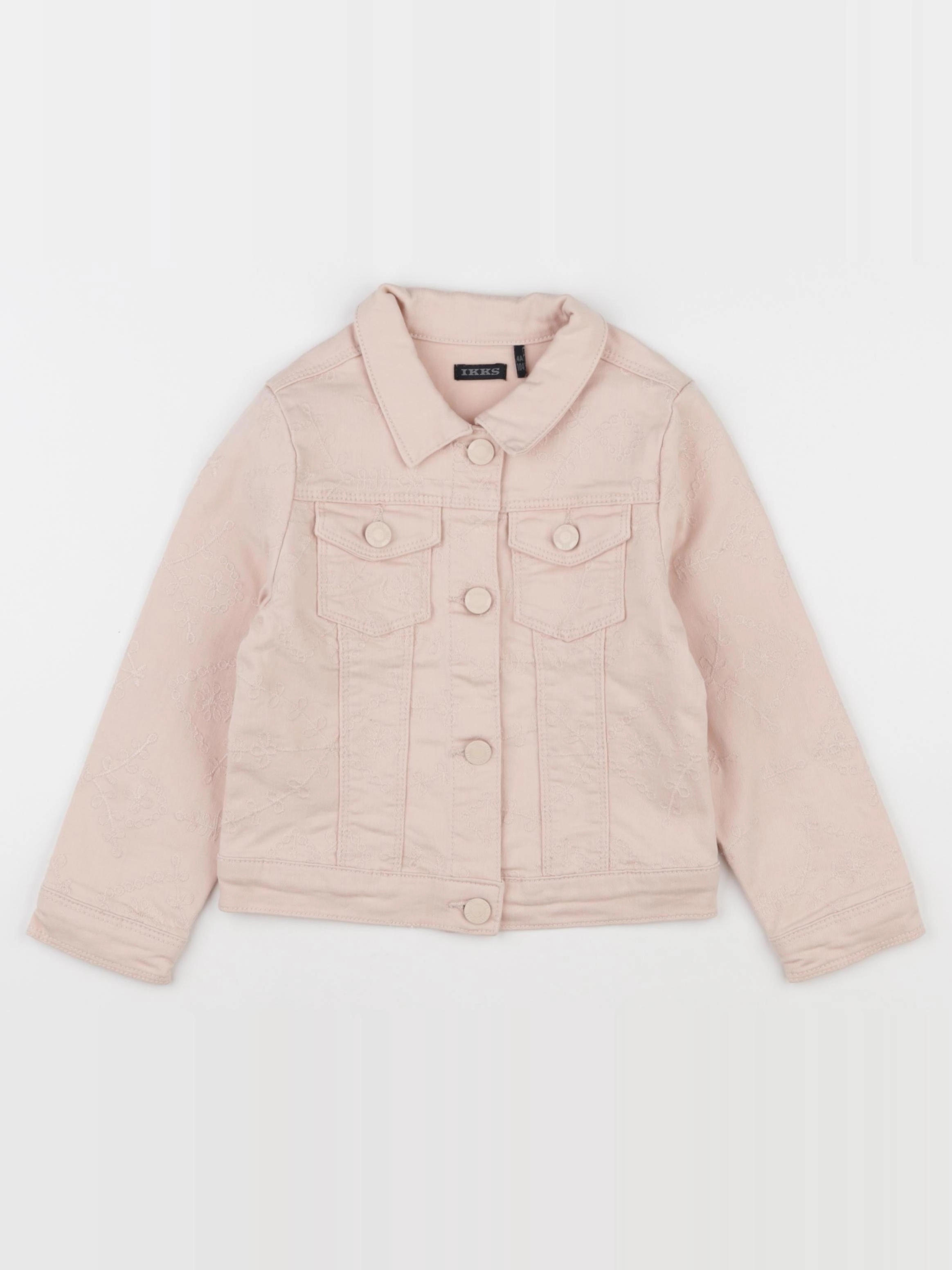 IKKS - veste rose - 4 ans