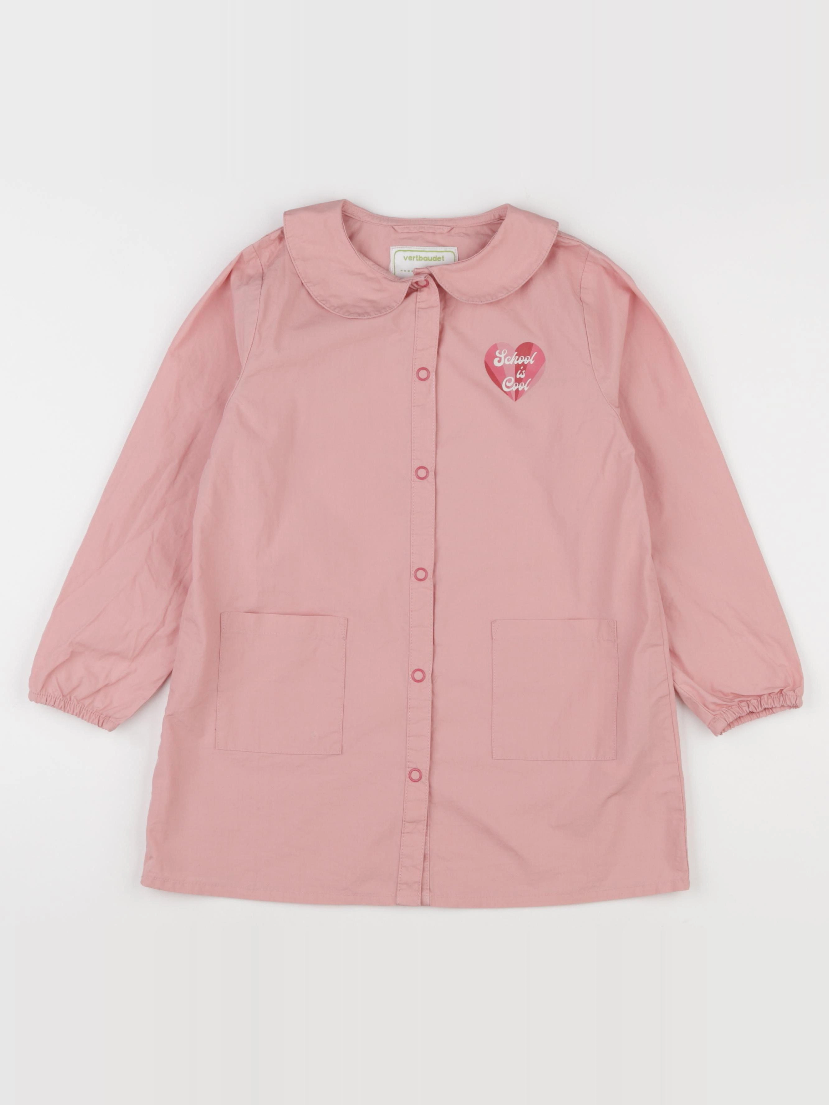 Vertbaudet - robe rose - 6 ans