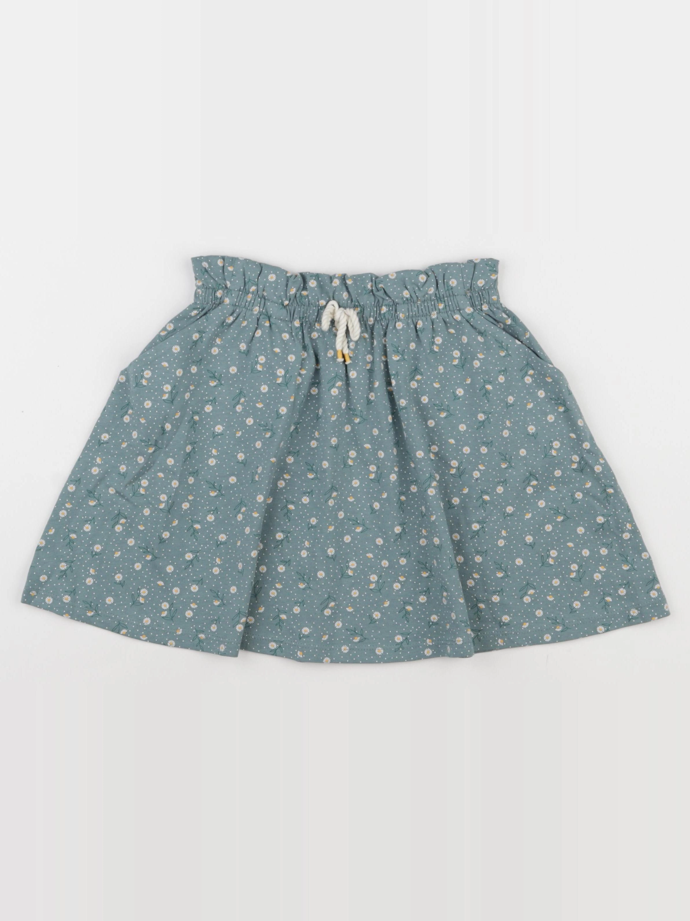 Vertbaudet - jupe bleu - 6 ans