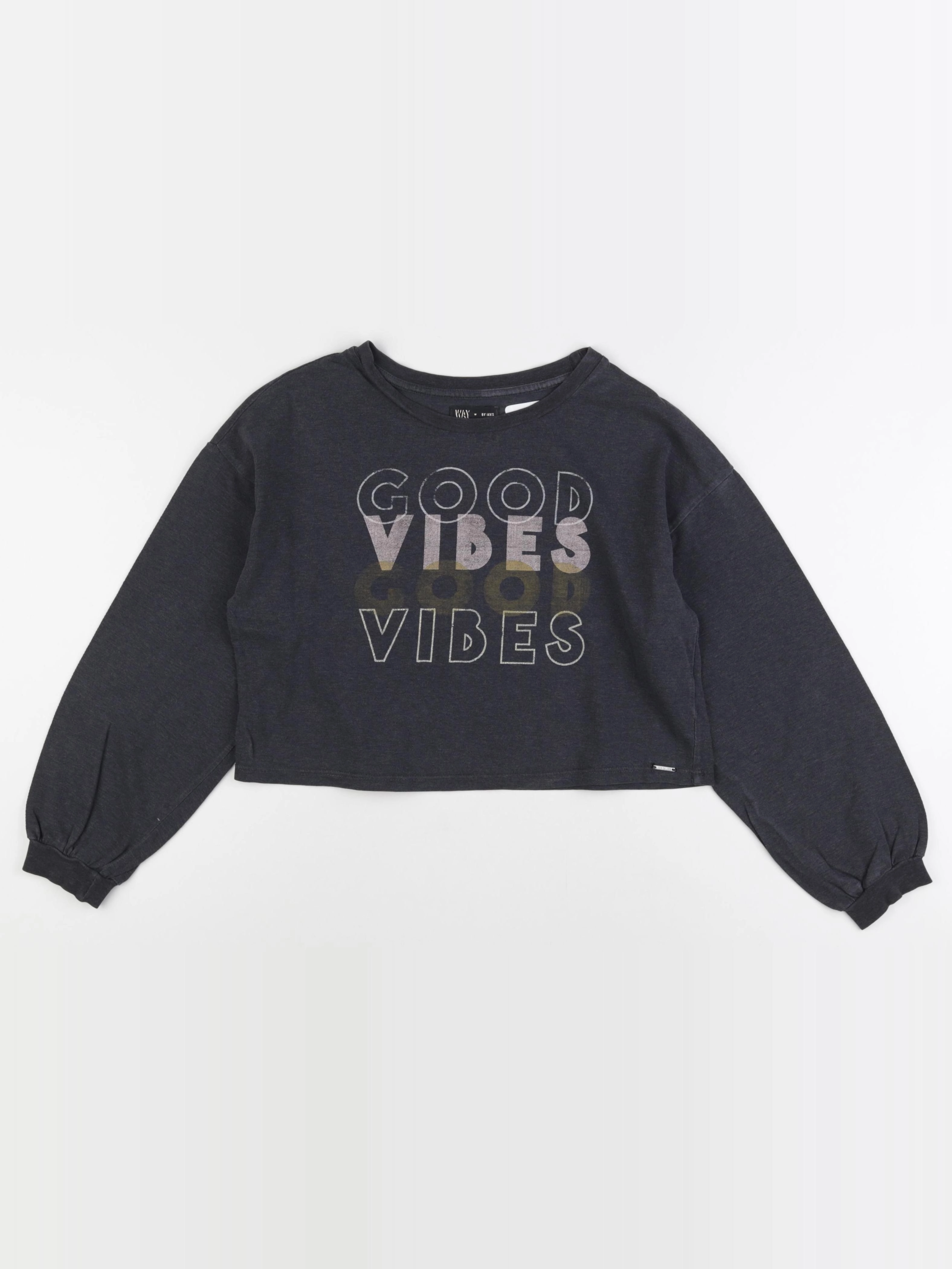 IKKS - sweat gris - 12 ans