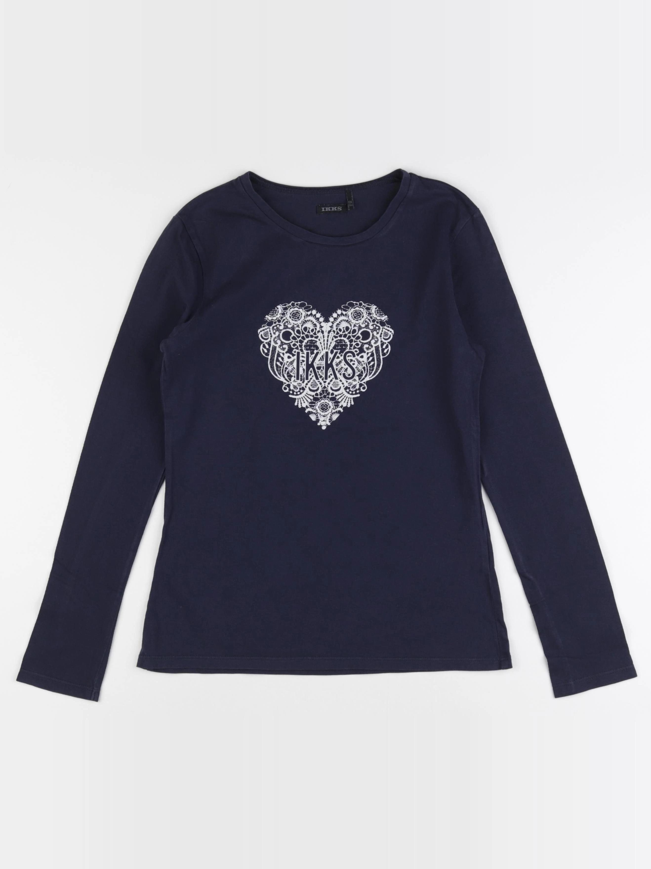 IKKS - tee-shirt bleu - 12 ans