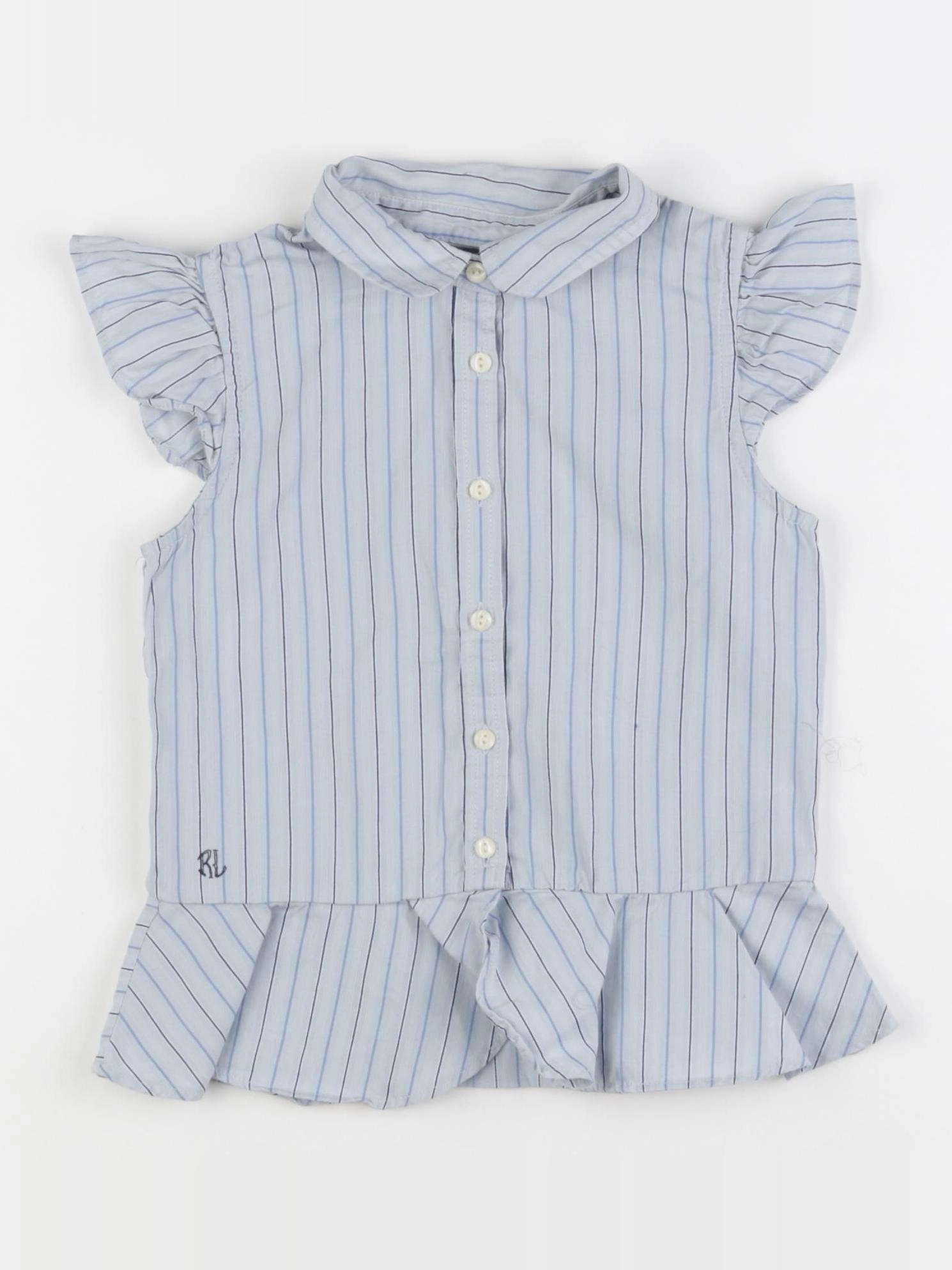 Ralph Lauren - blouse bleu - 5 ans