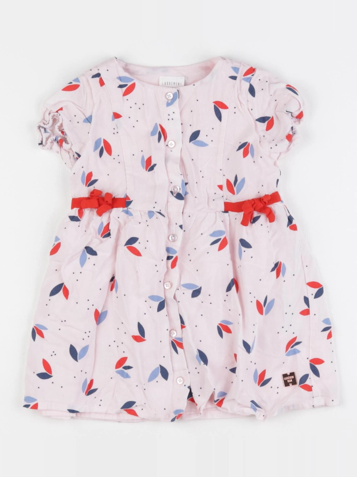 Carrément Beau - robe rose - 18 mois