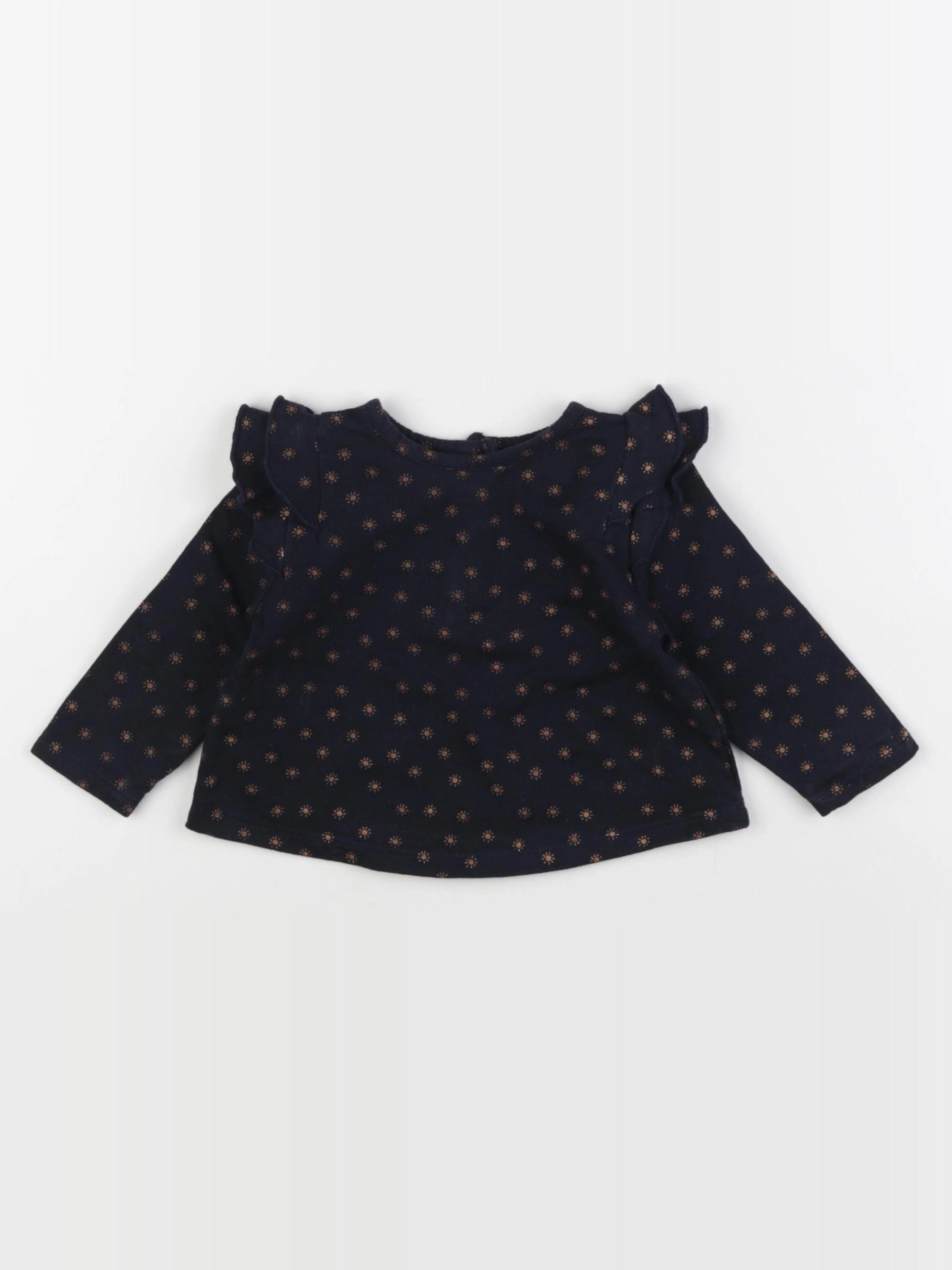 Boutchou - sweat bleu - 9 mois