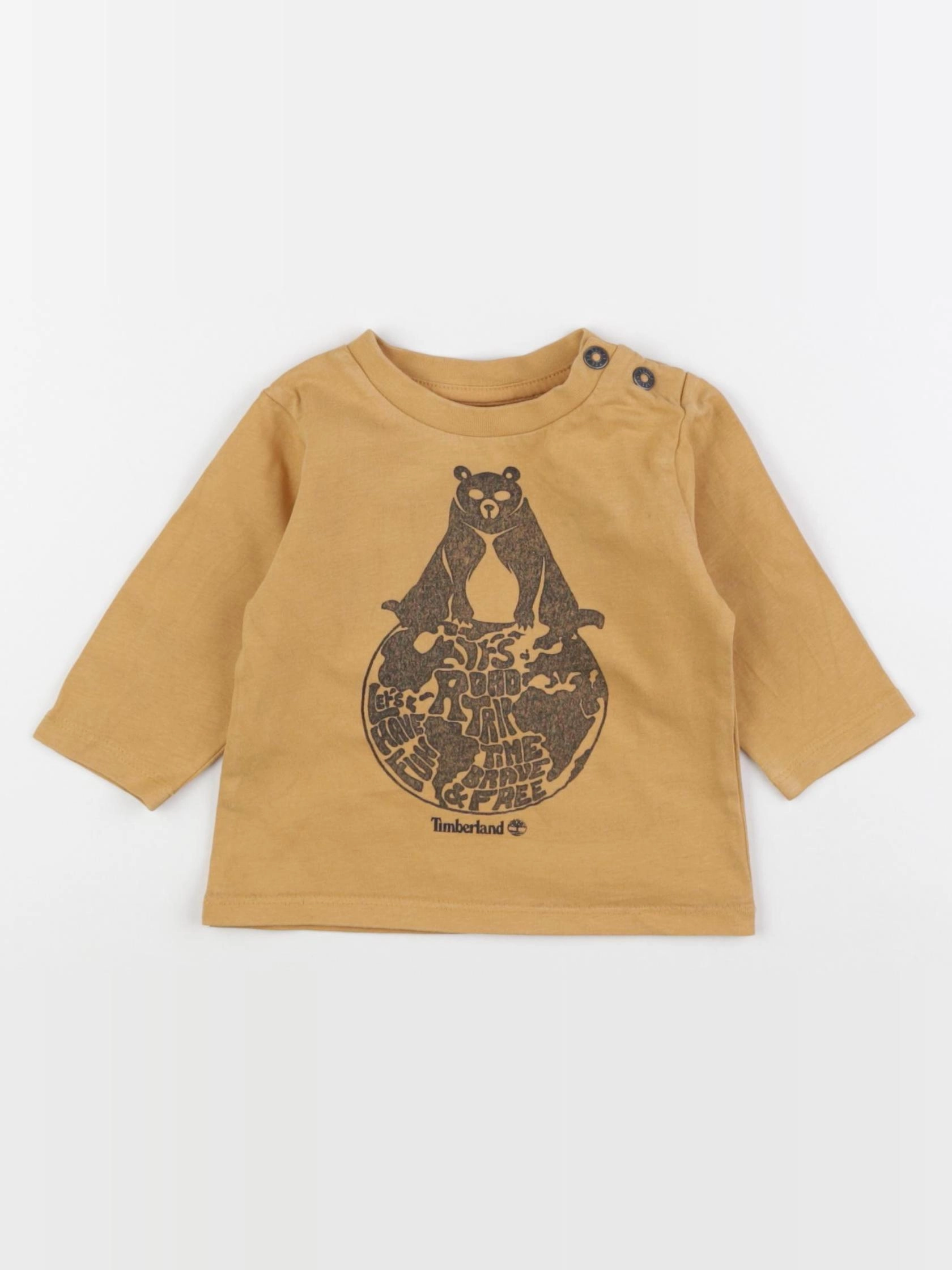 Timberland - tee-shirt jaune - 6 mois