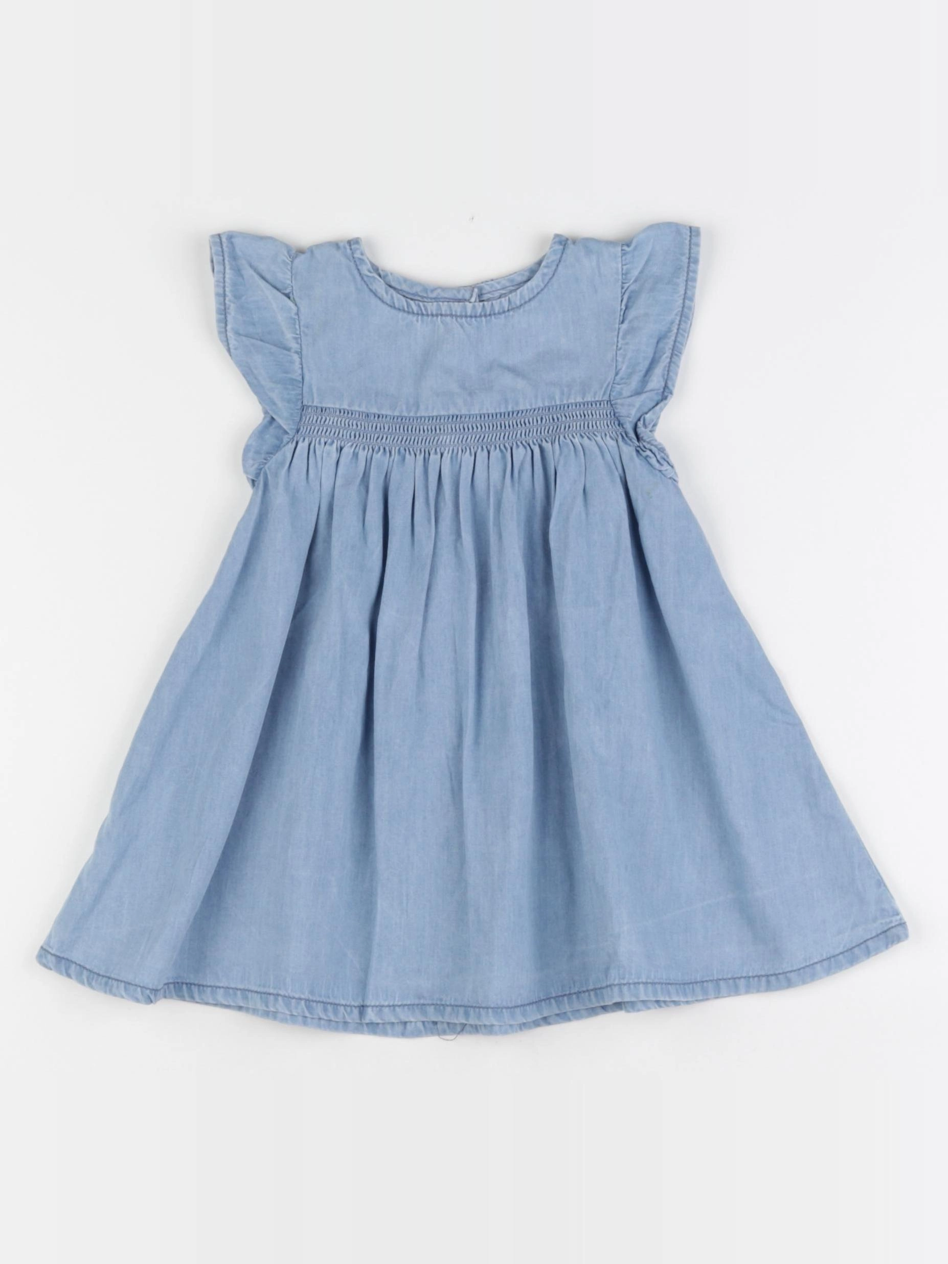 Boutchou - robe bleu - 6 mois