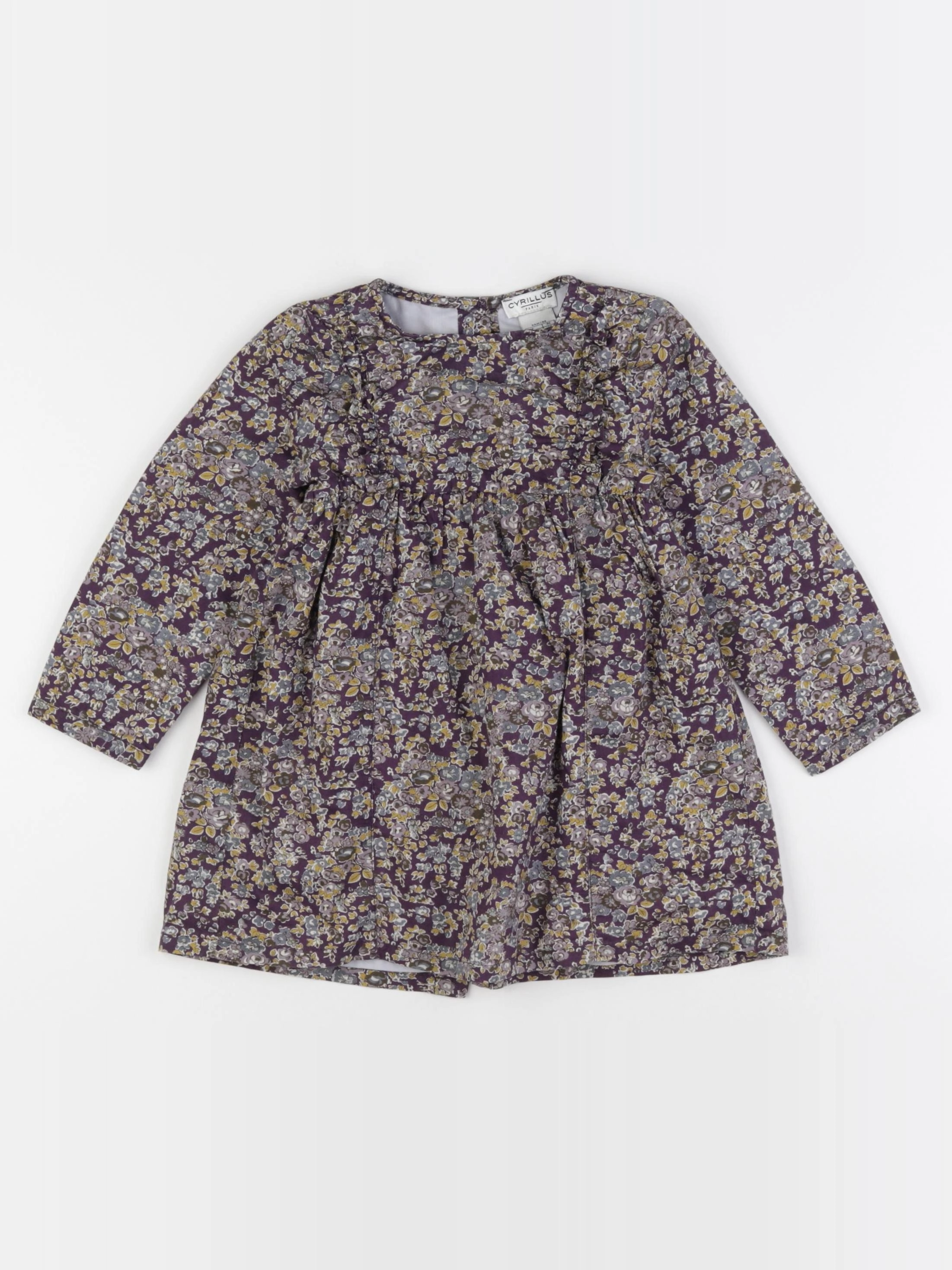 Cyrillus - robe multicolore - 24 mois