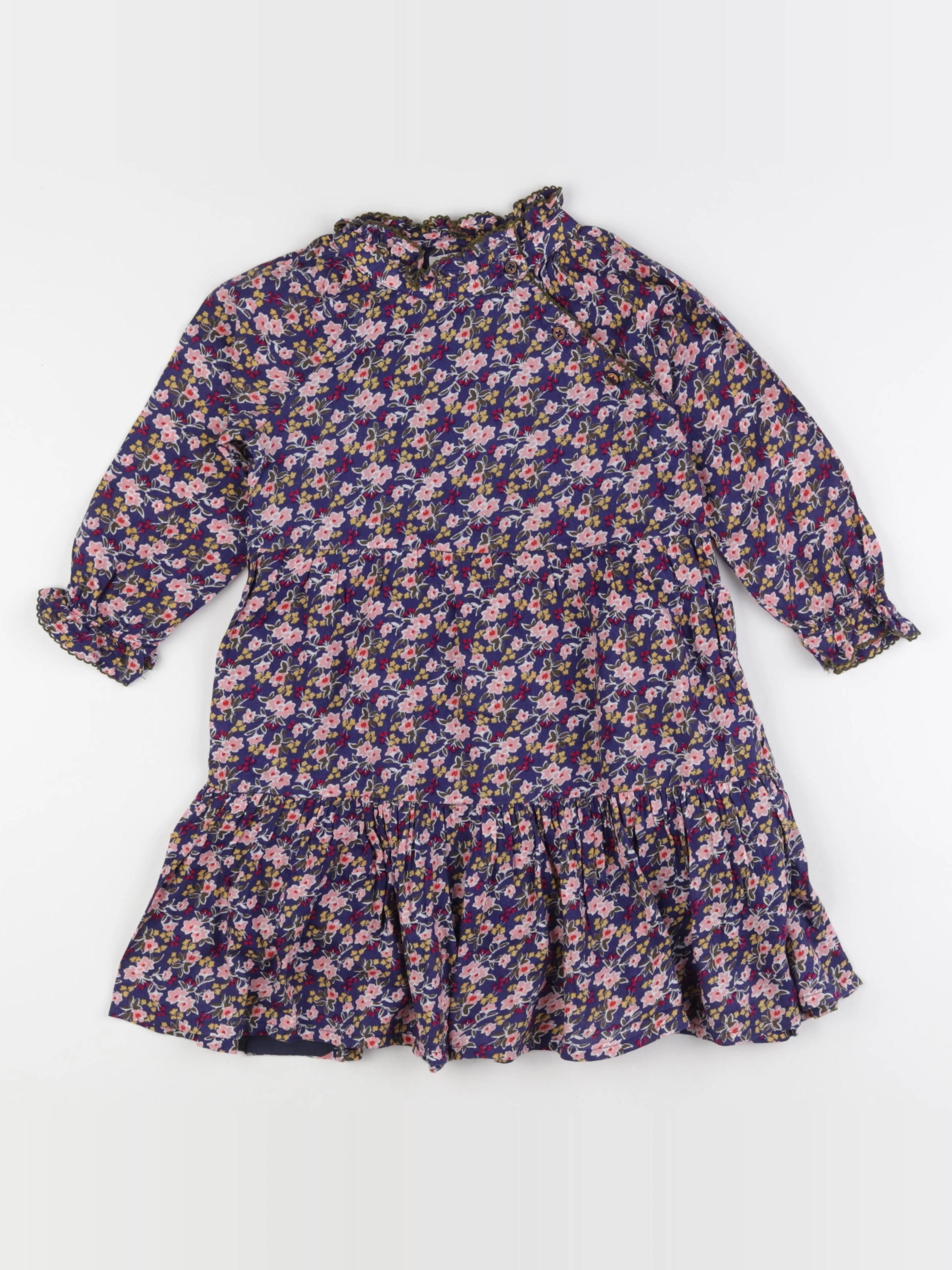 Monoprix - robe multicolore - 3 ans