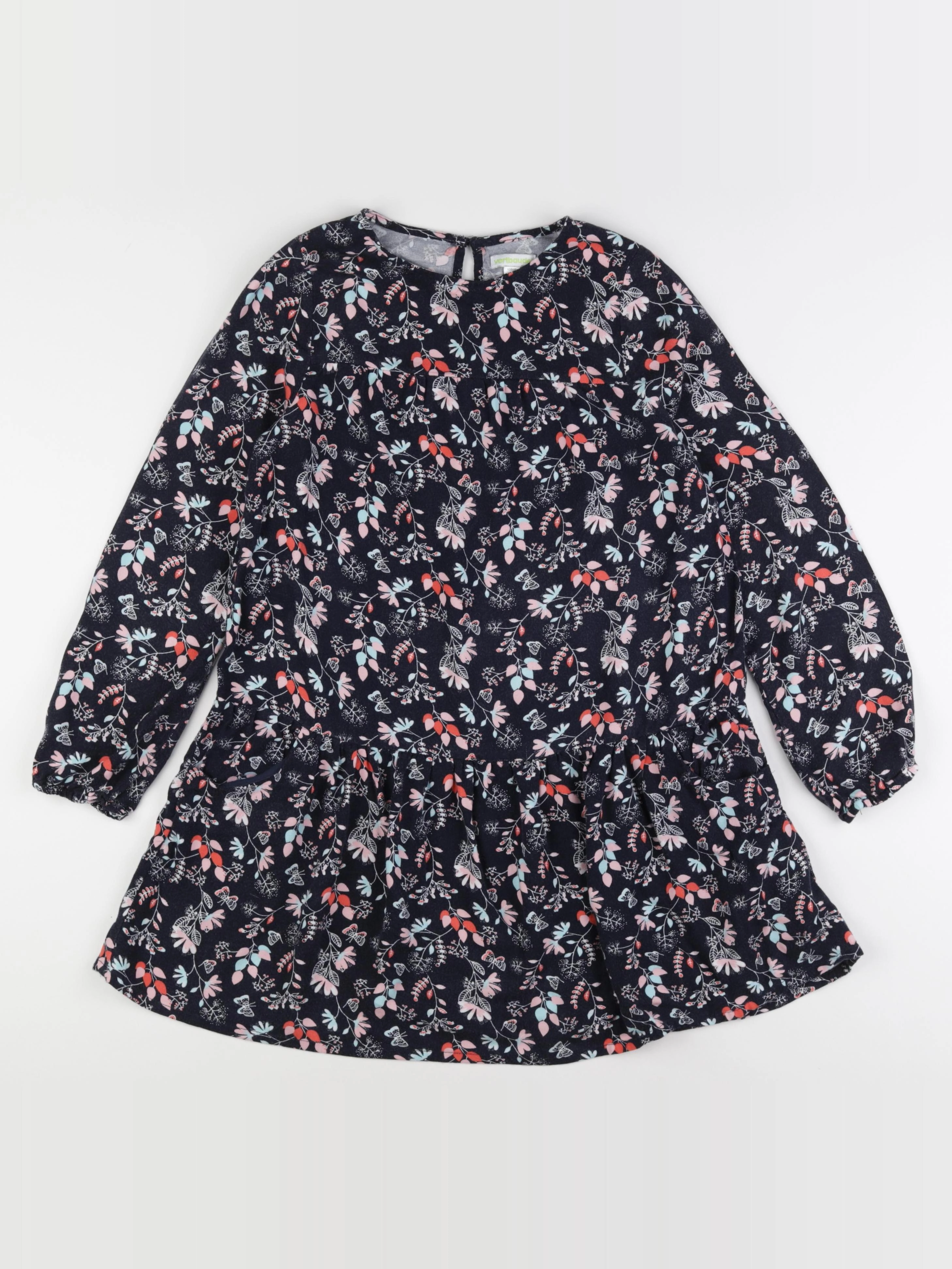 Vertbaudet - robe multicolore - 10 ans