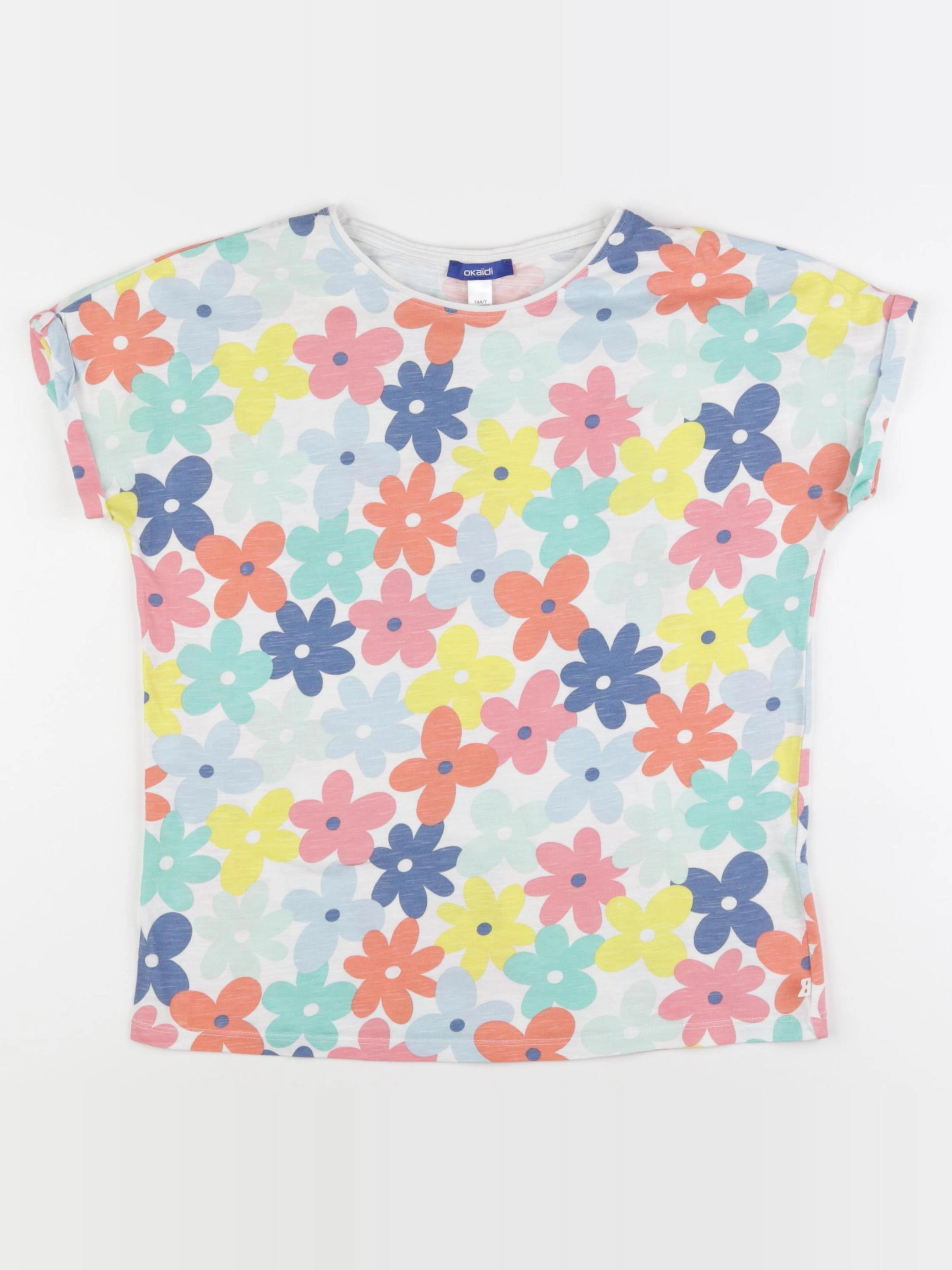 Okaidi - tee-shirt multicolore - 14 ans