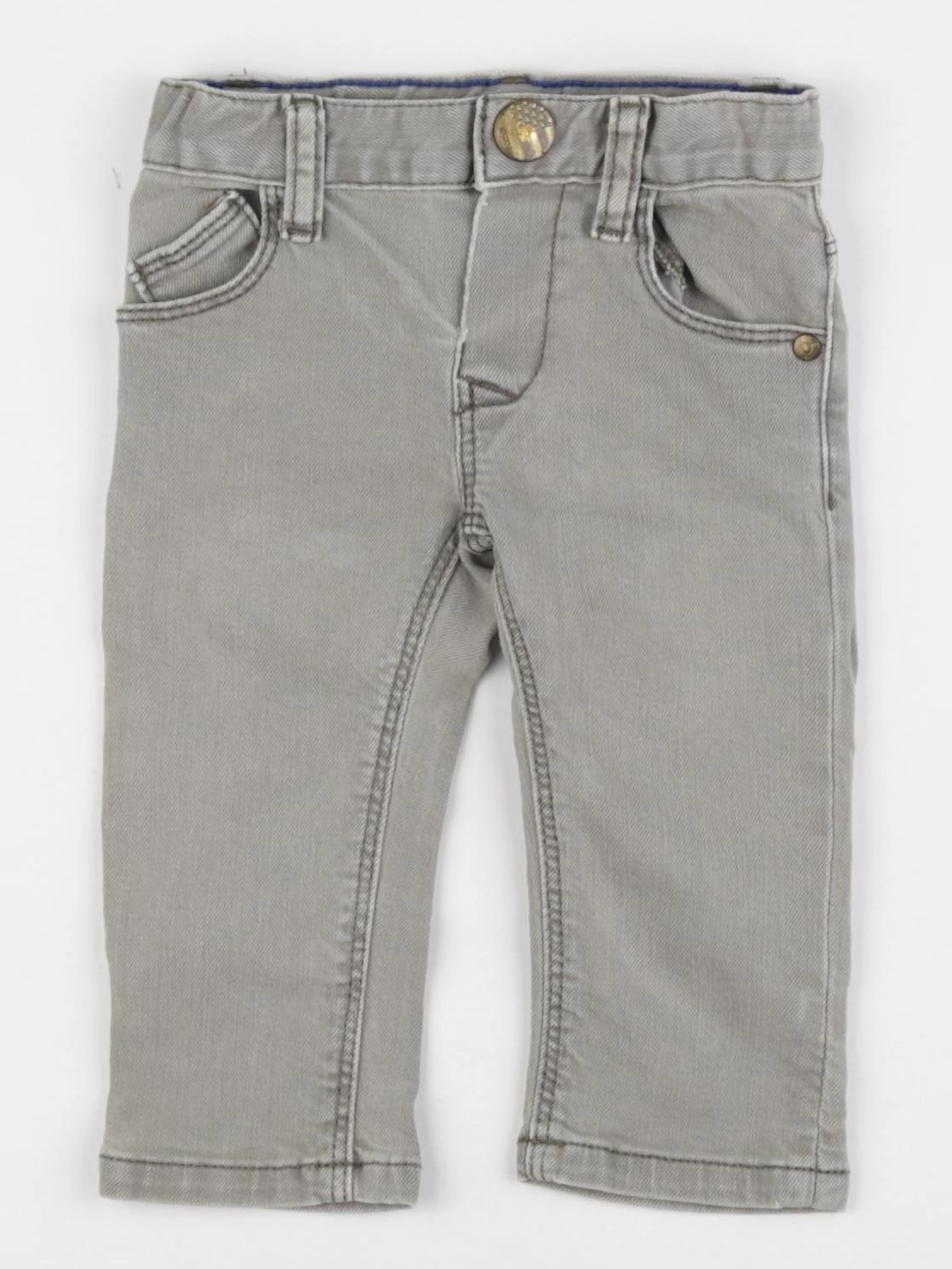 IKKS - jean vert - 6 mois