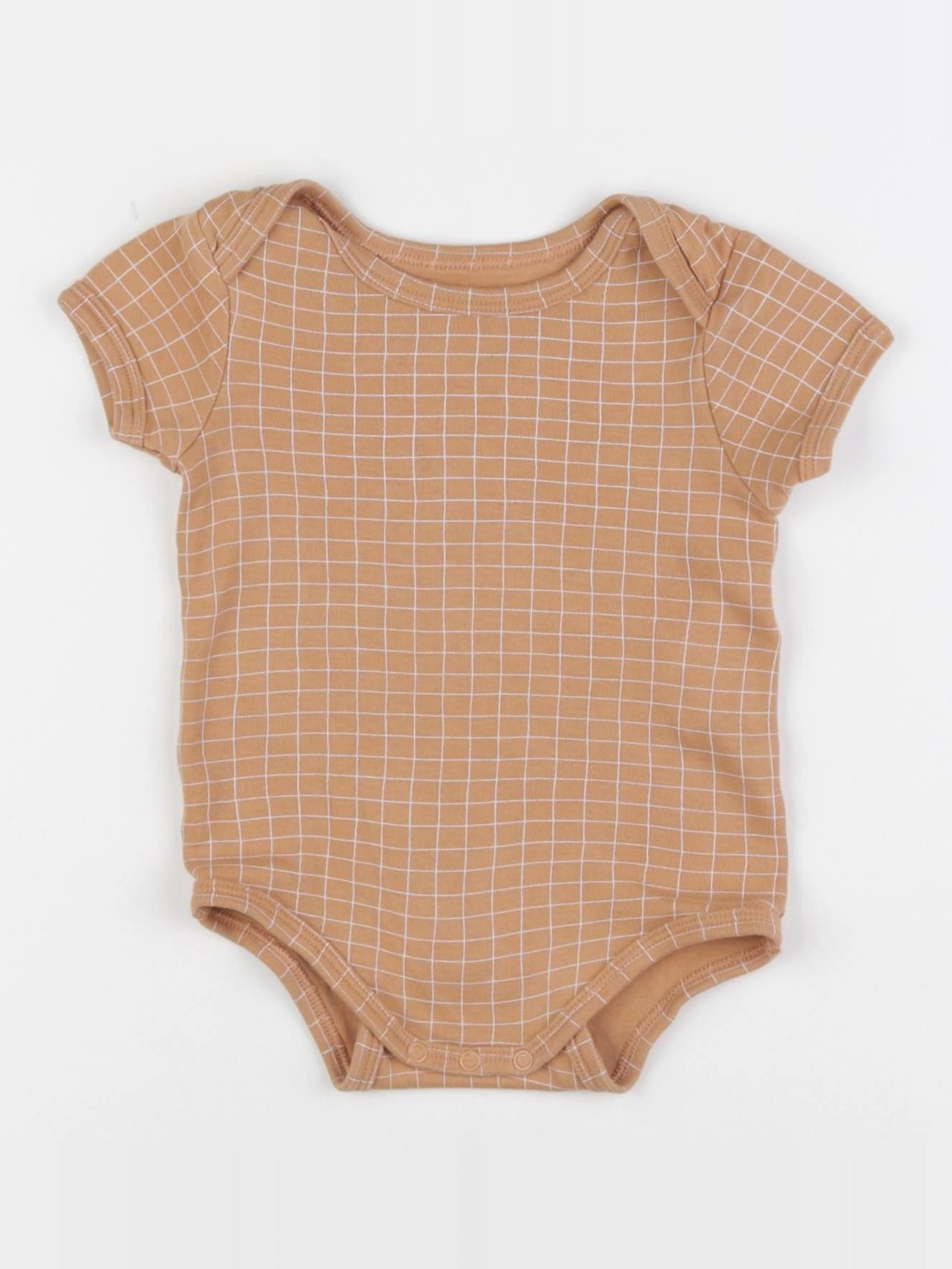 Vertbaudet - body marron - 12 mois