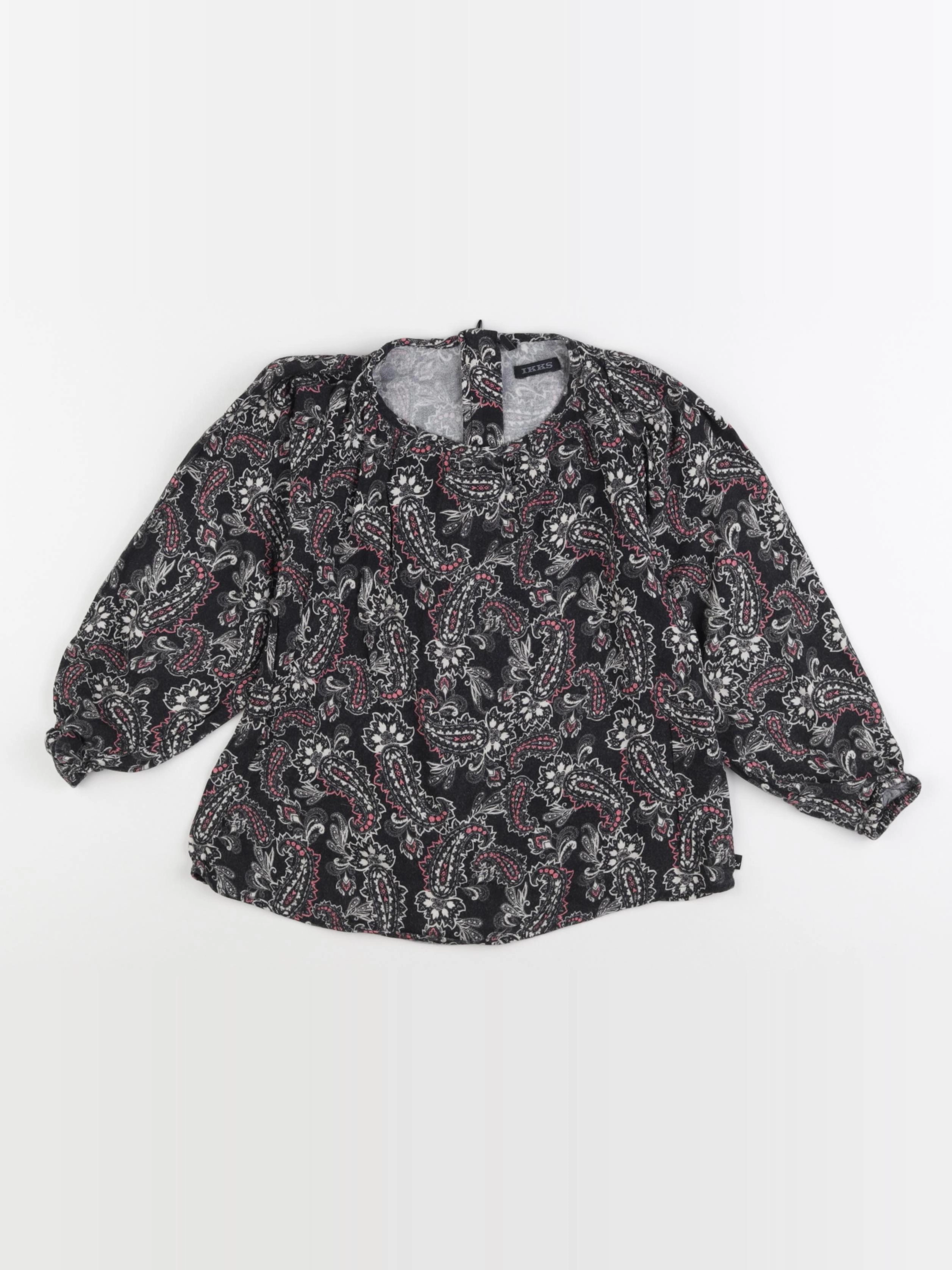 IKKS - blouse noir - 4 ans
