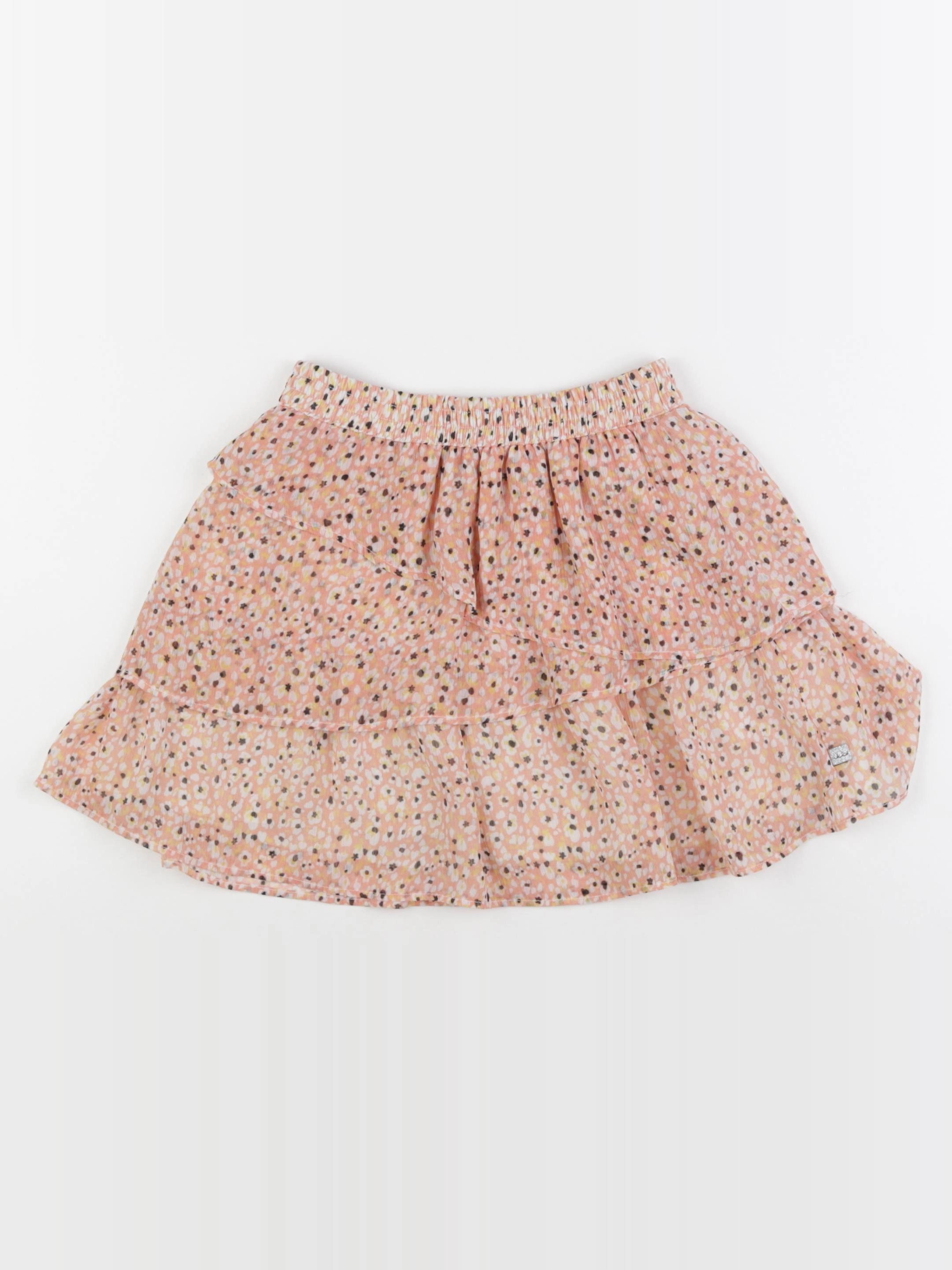 IKKS - jupe orange - 6 ans