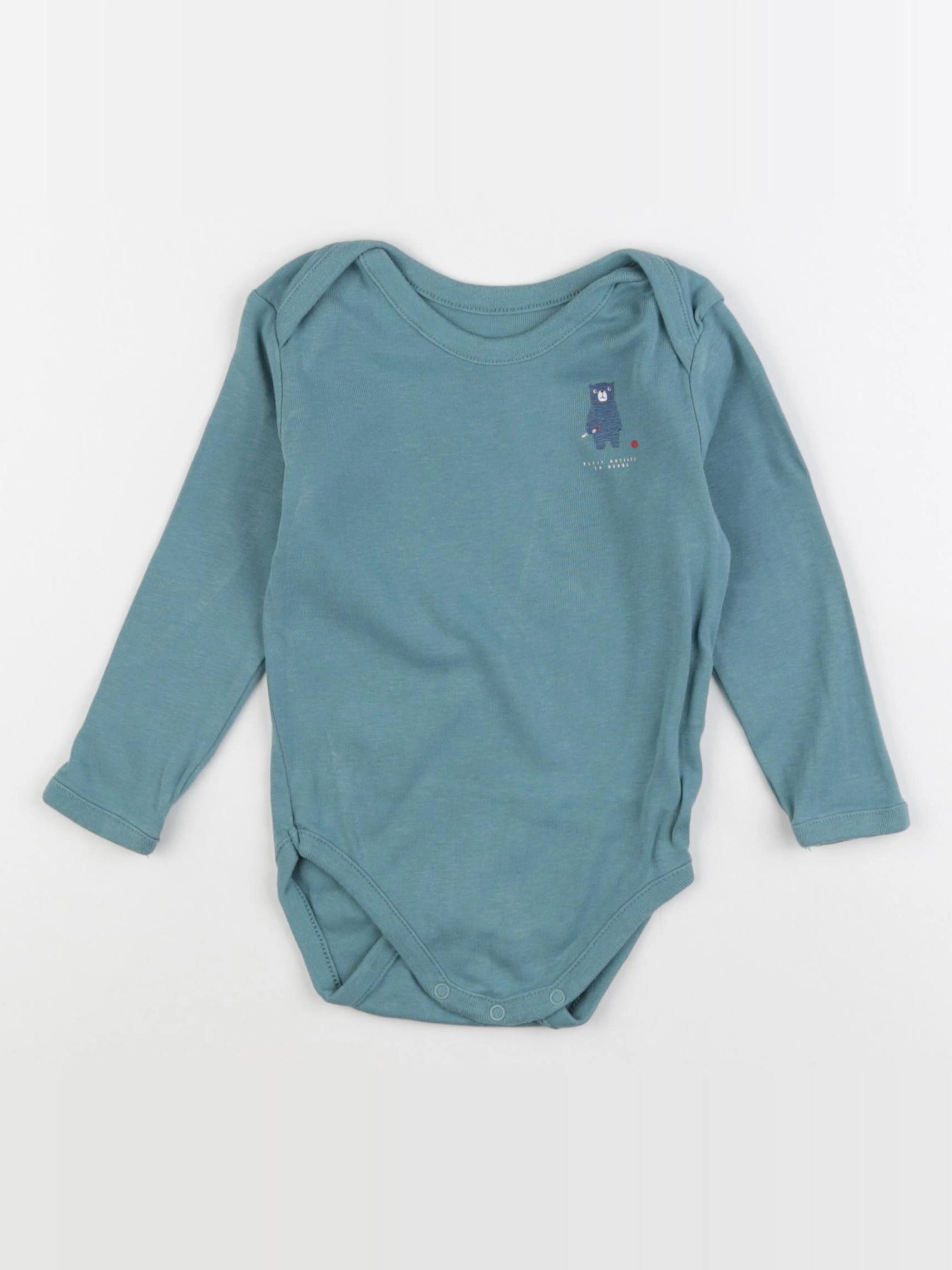 Boutchou - body vert - 24 mois