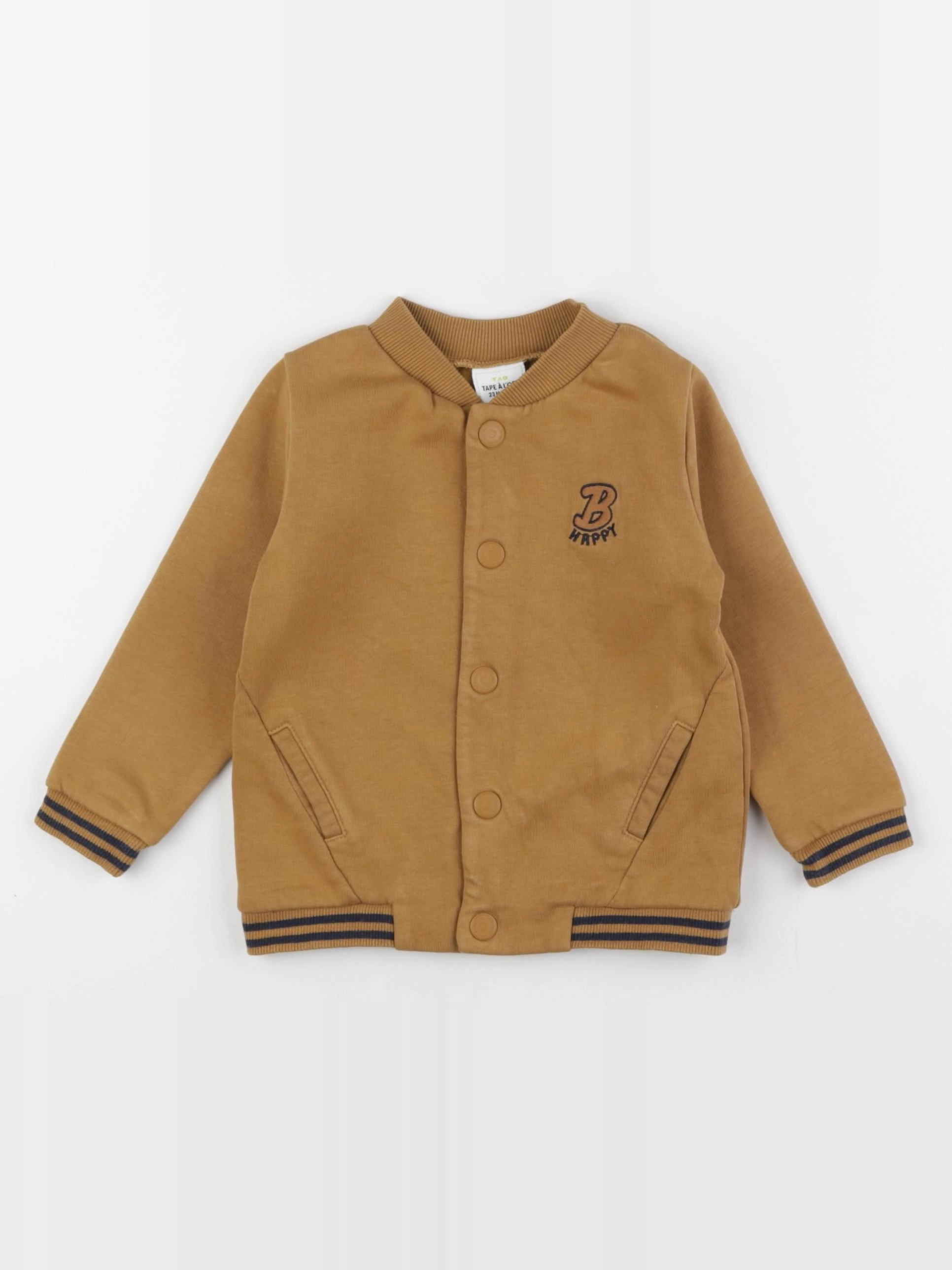Tape à l'oeil - sweat marron - 24 mois