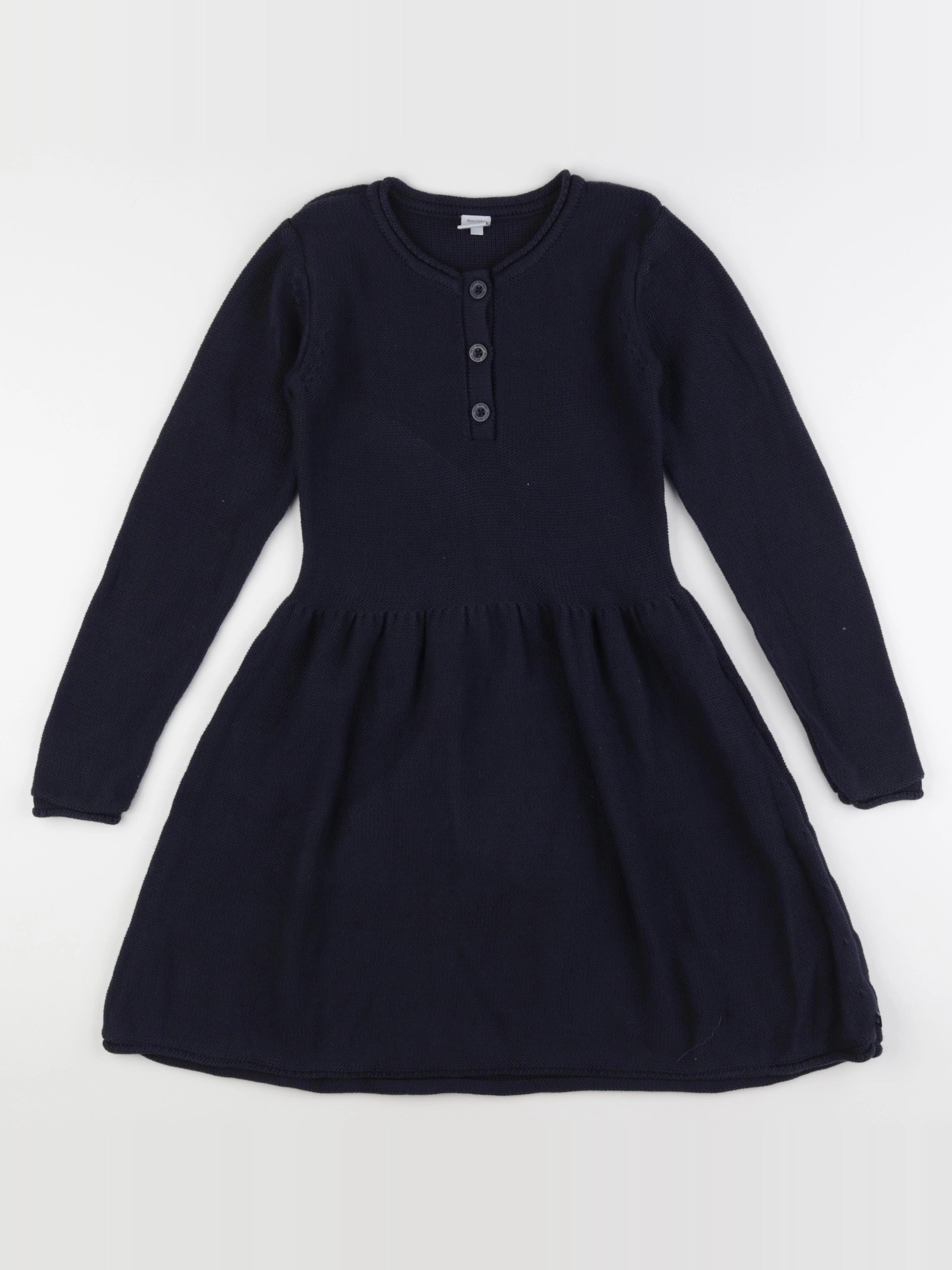 Petit Bateau - robe bleu - 10 ans