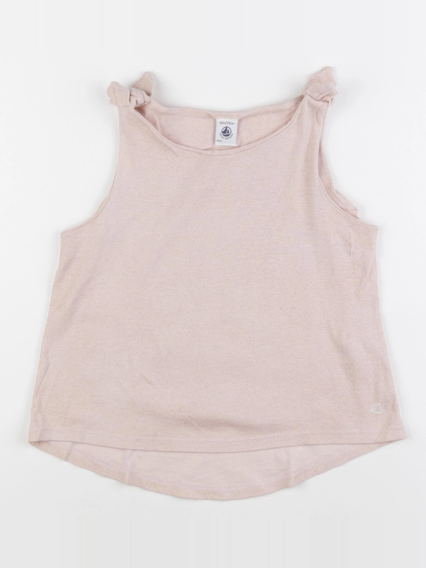 Petit Bateau - débardeur rose - 8 ans