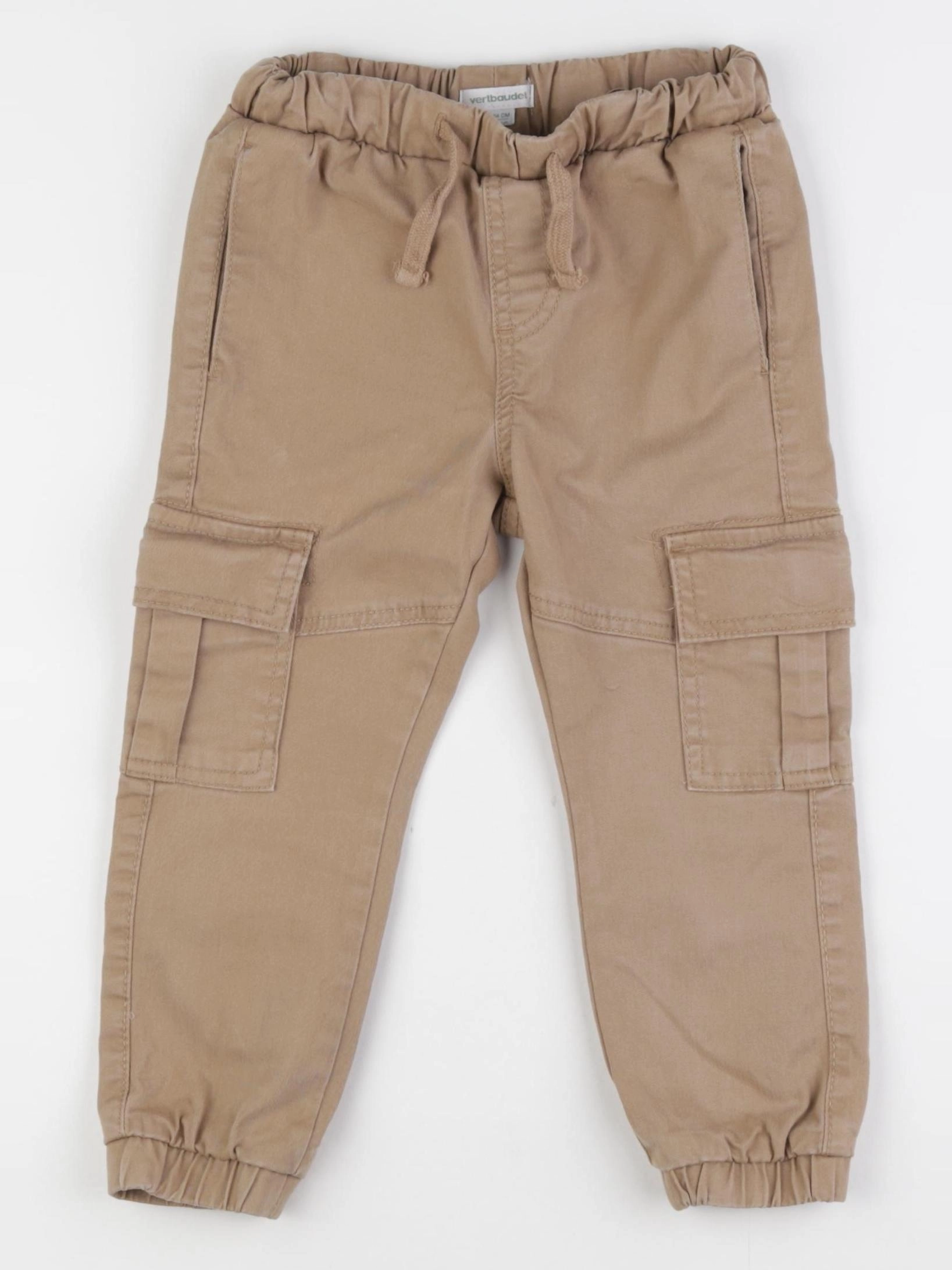 Vertbaudet - pantalon marron - 4 ans