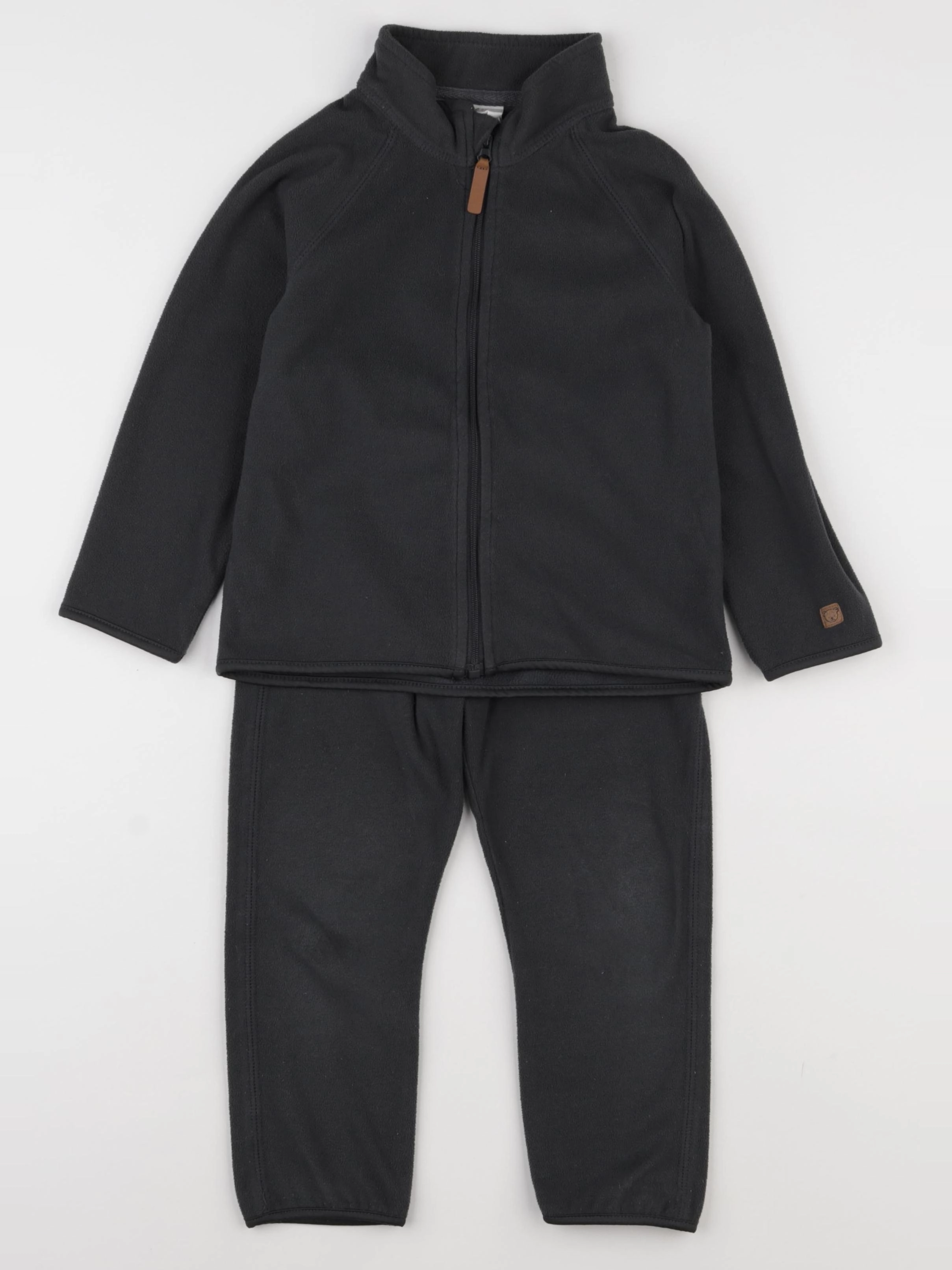 H&M - ensemble gris - 2/3 ans